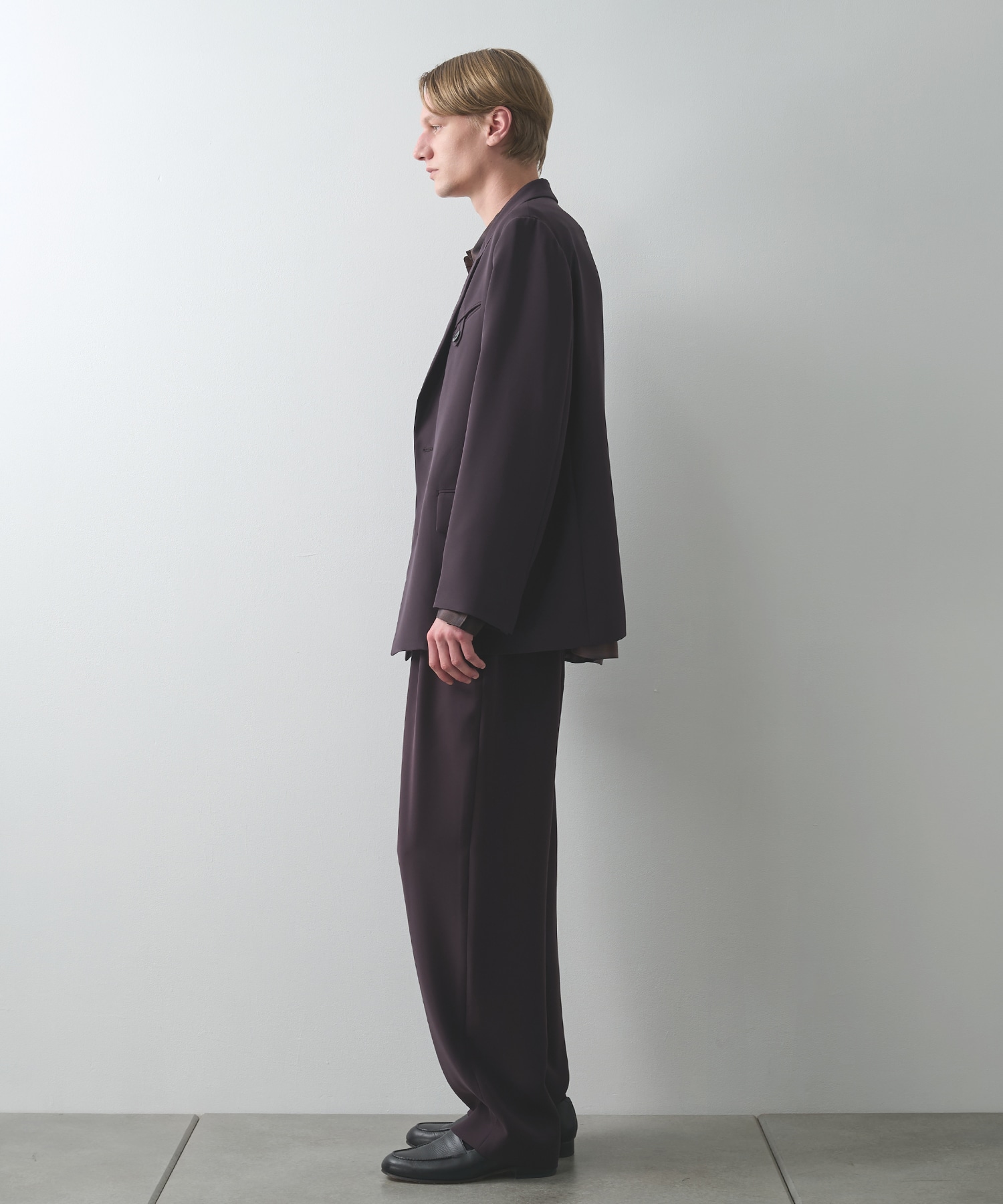 Dry Double Cloth Slant Belt Tailored Jacket CULLNI