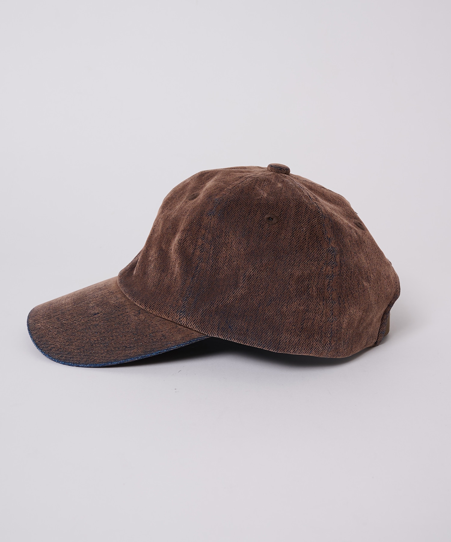 別注 FLOCKY PRINTED DENIM 6PANEL CAP KIJIMA TAKAYUKI