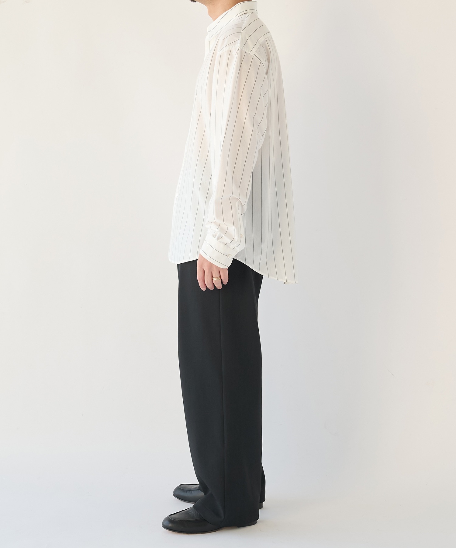 46G Stripe Modest Shirt KANEMASA PHIL.