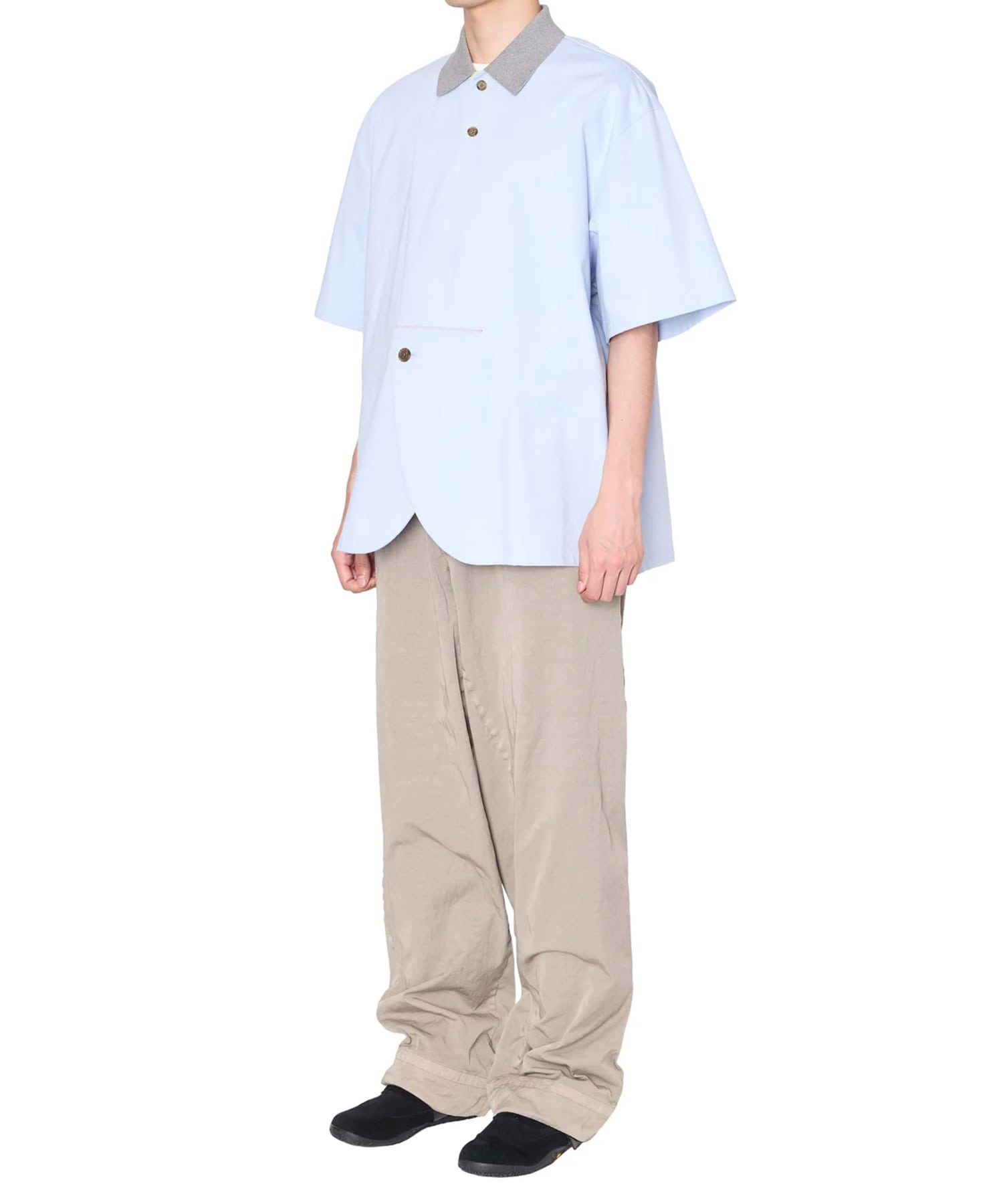 26SCM-T04203 S/S Polo kolor