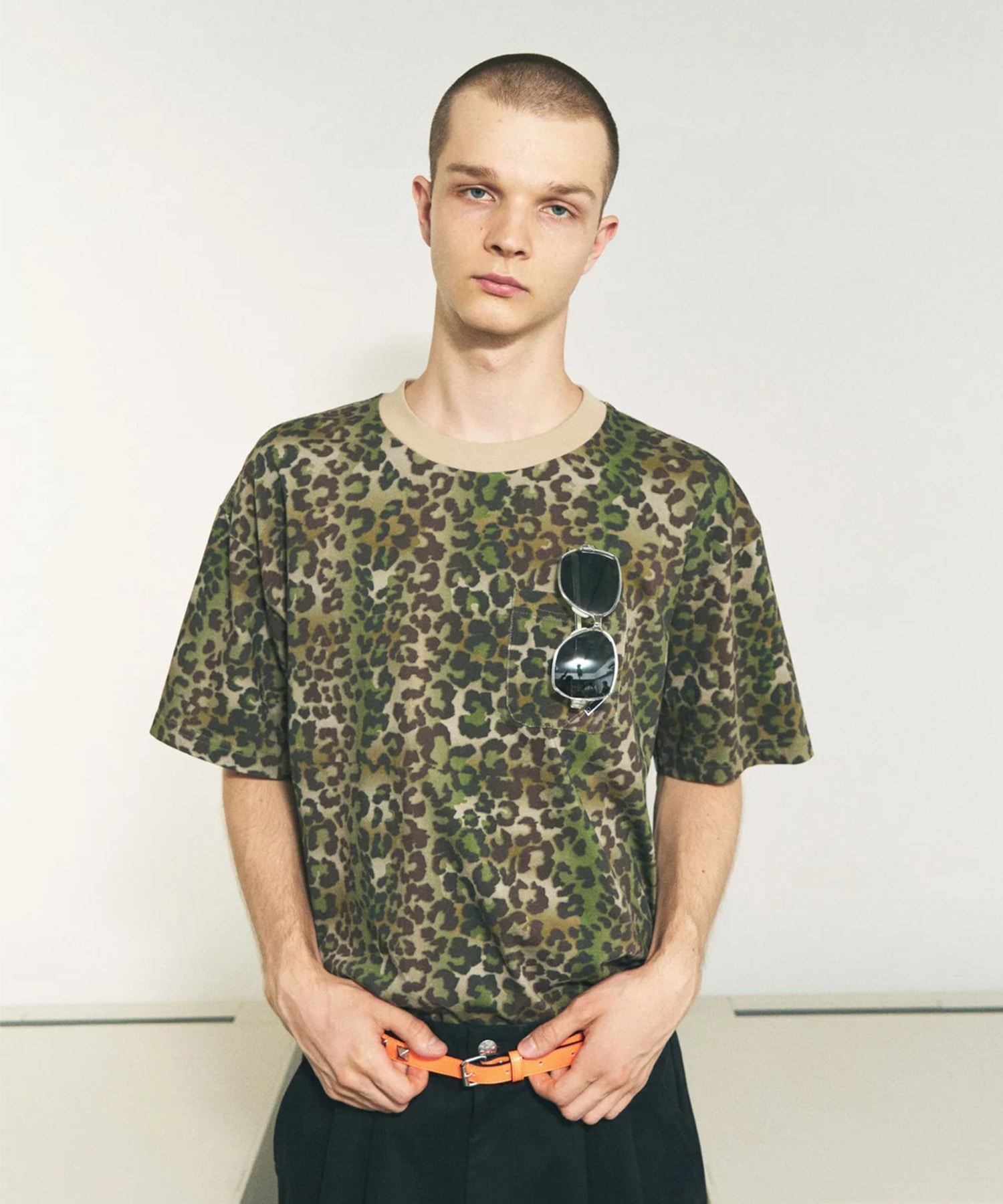 OPTICAL LOOP T-SHIRT LEOPARD PHINGERIN
