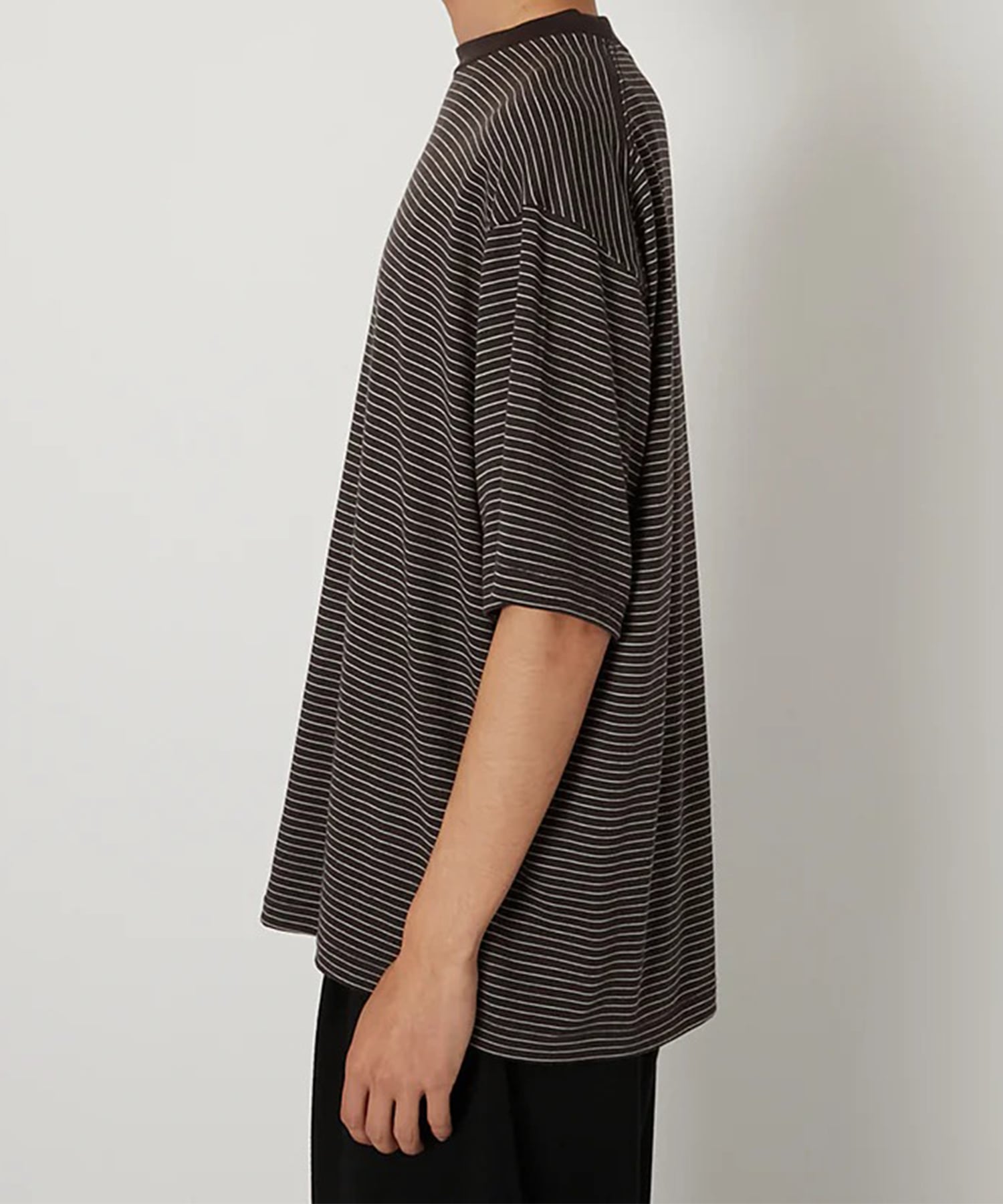 Super 140s Melino Wool Short Sleeve T-shirt Product Twelve