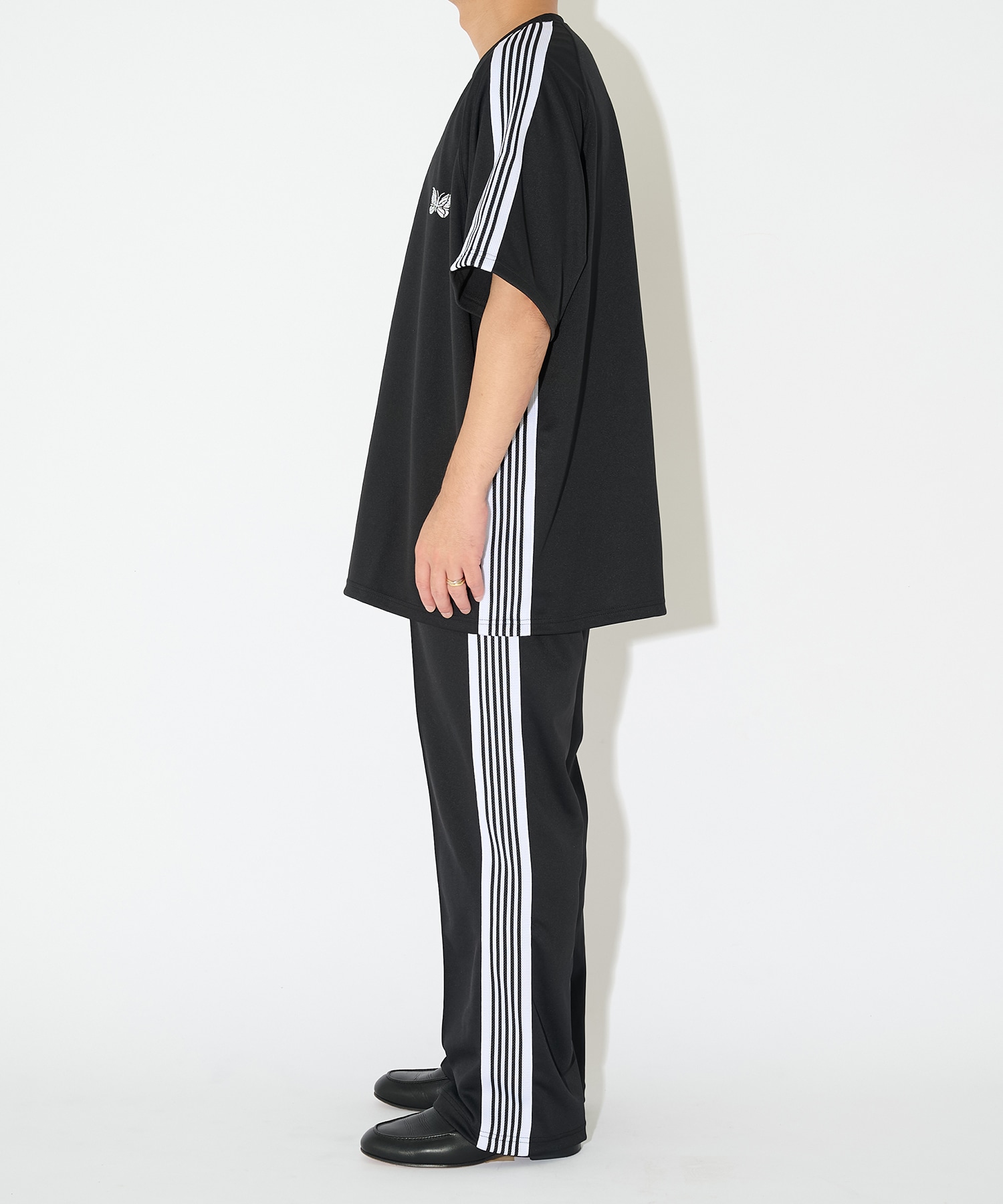 別注 Track S/S Crew Neck Shirt - COOL NEEDLES