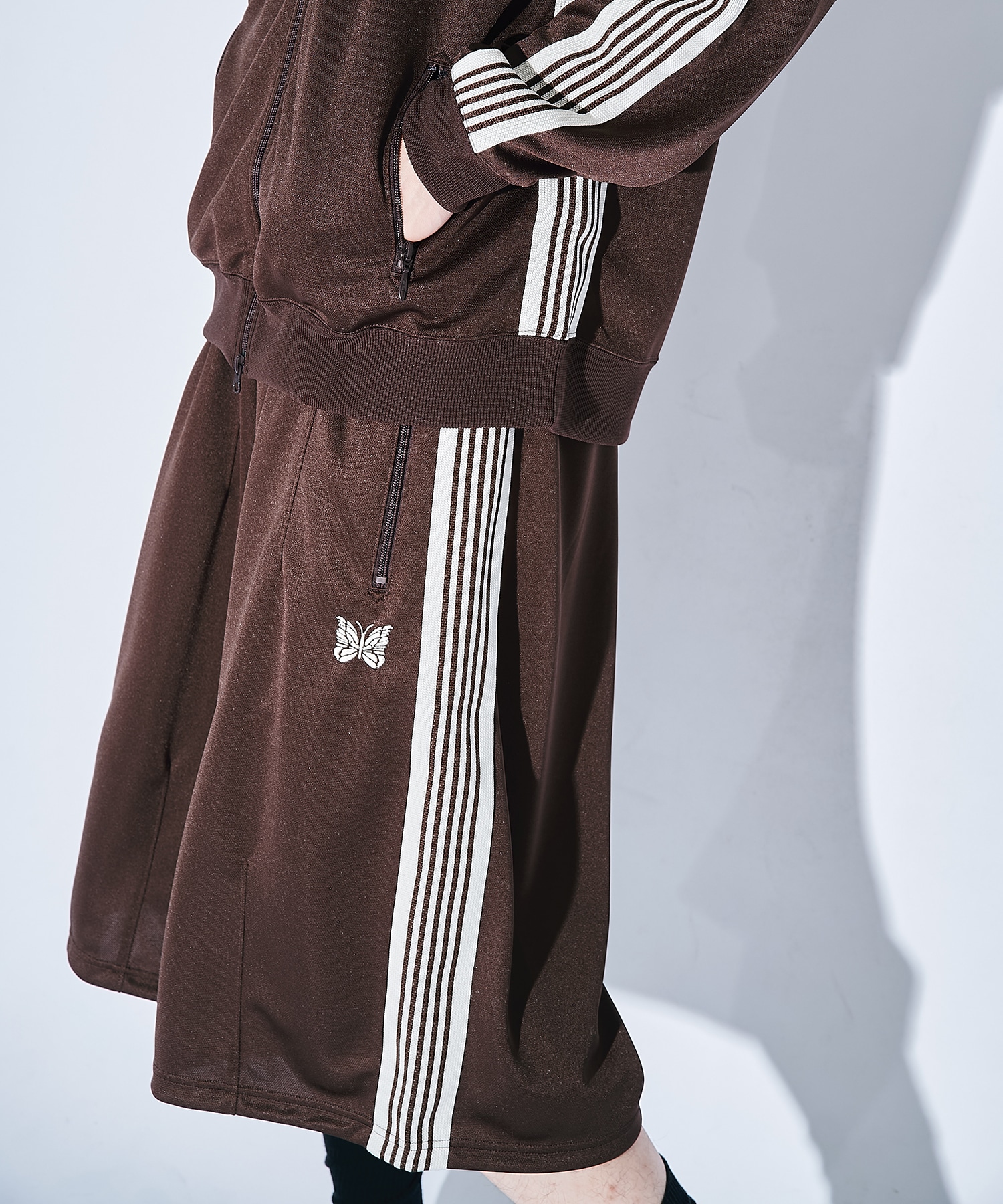 別注 H.D Track Short Pant - Poly Smooth NEEDLES