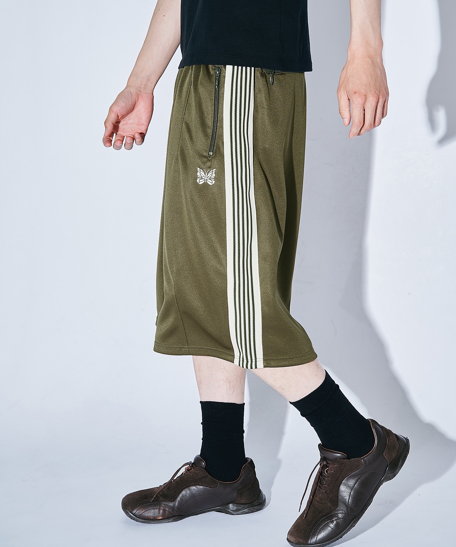 別注 H.D Track Short Pant - Poly Smooth NEEDLES
