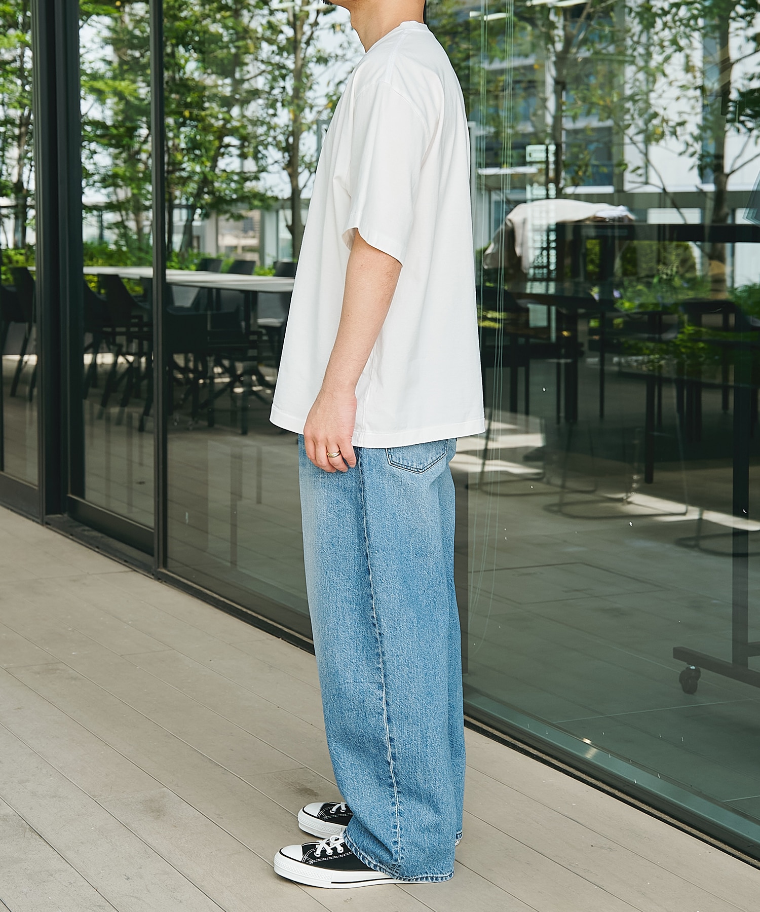 bd Print Tee WIDE blurhms