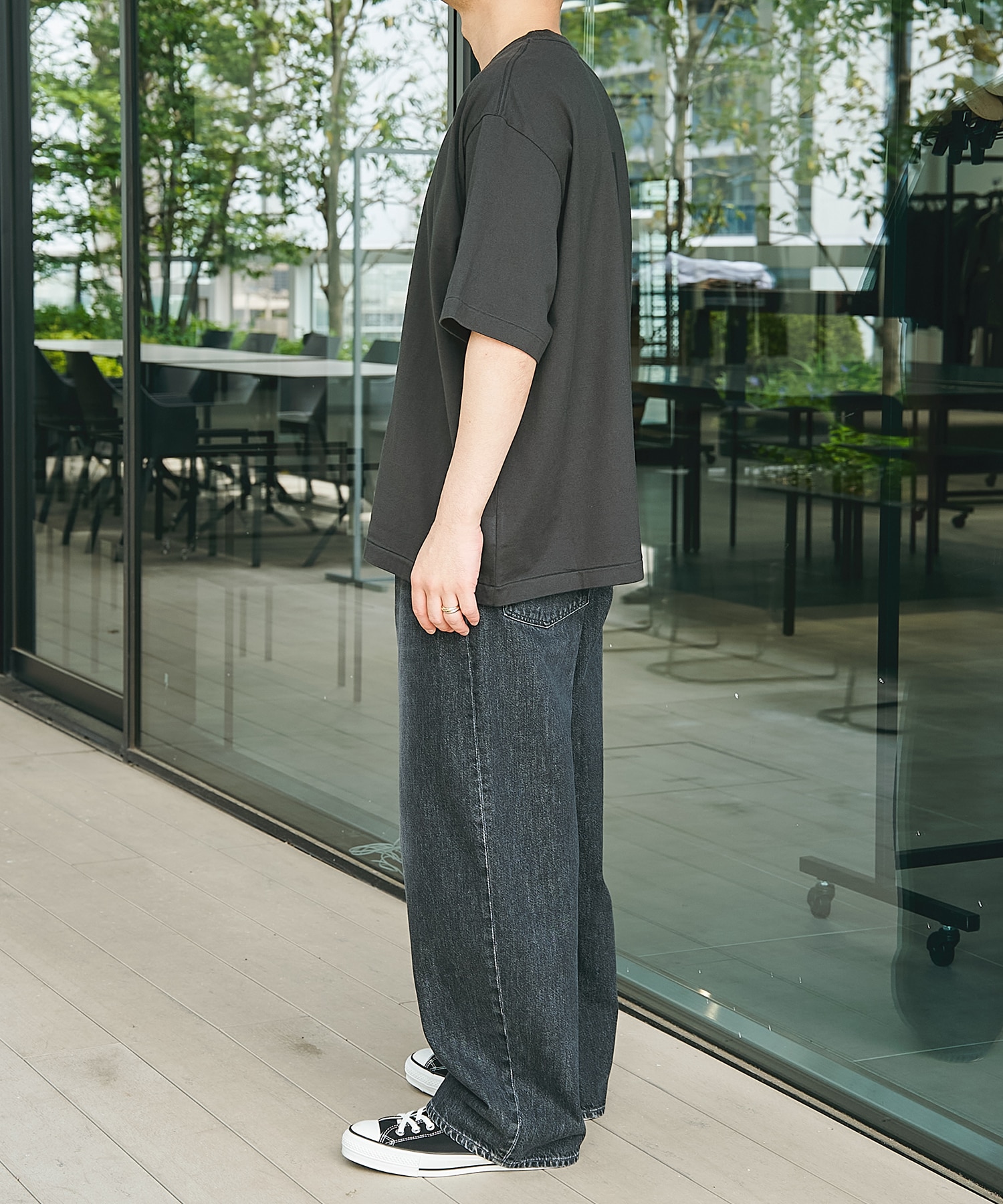 bd Print Tee WIDE blurhms