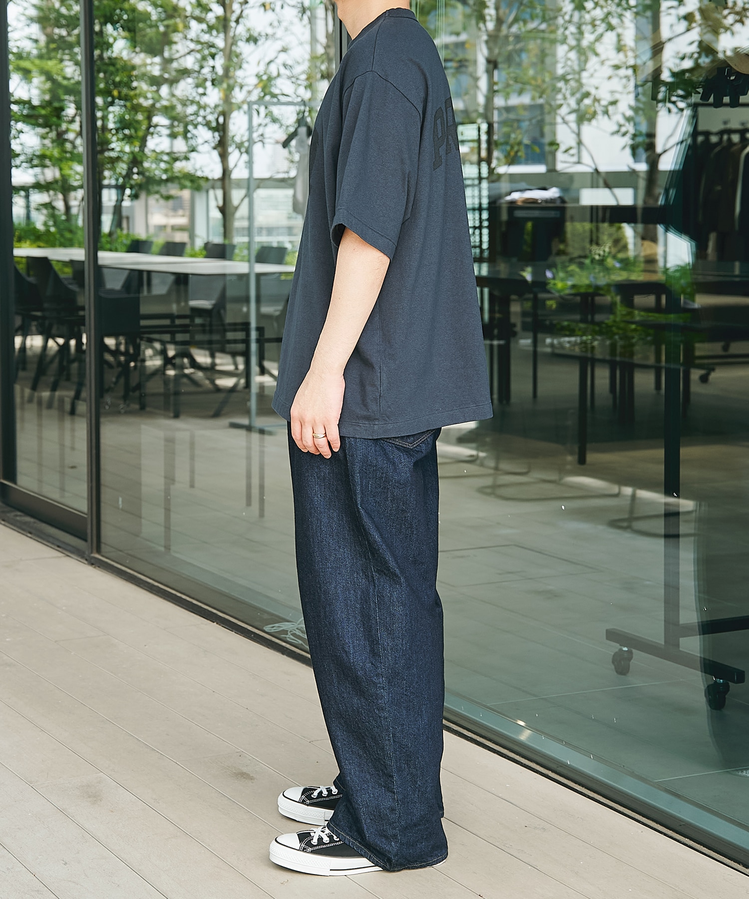 NOT-PRINCE 88/12 Print Tee WIDE blurhms