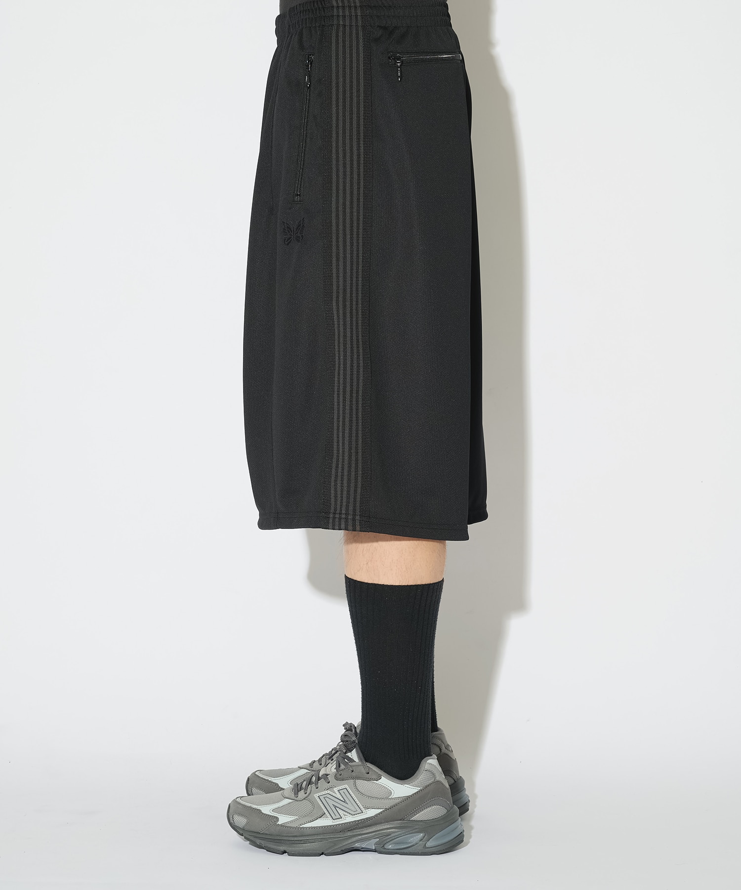 別注 H.D. Track Short - Poly Mesh NEEDLES
