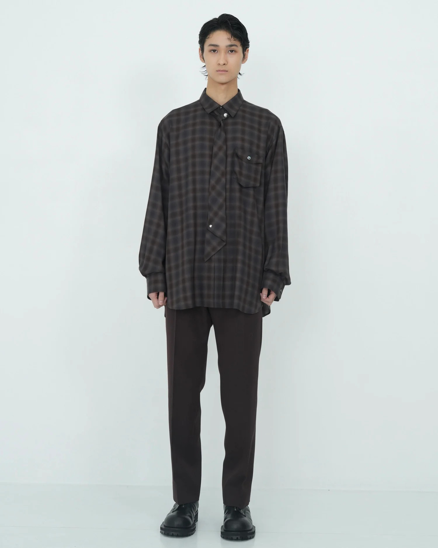 NECKTIE SHIRT TAMME