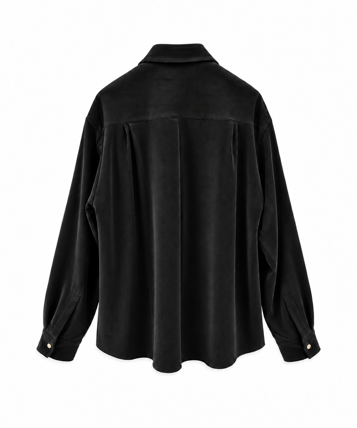 別注 Cord Pique Chin Tab Long Sleeve Shirt CULLNI