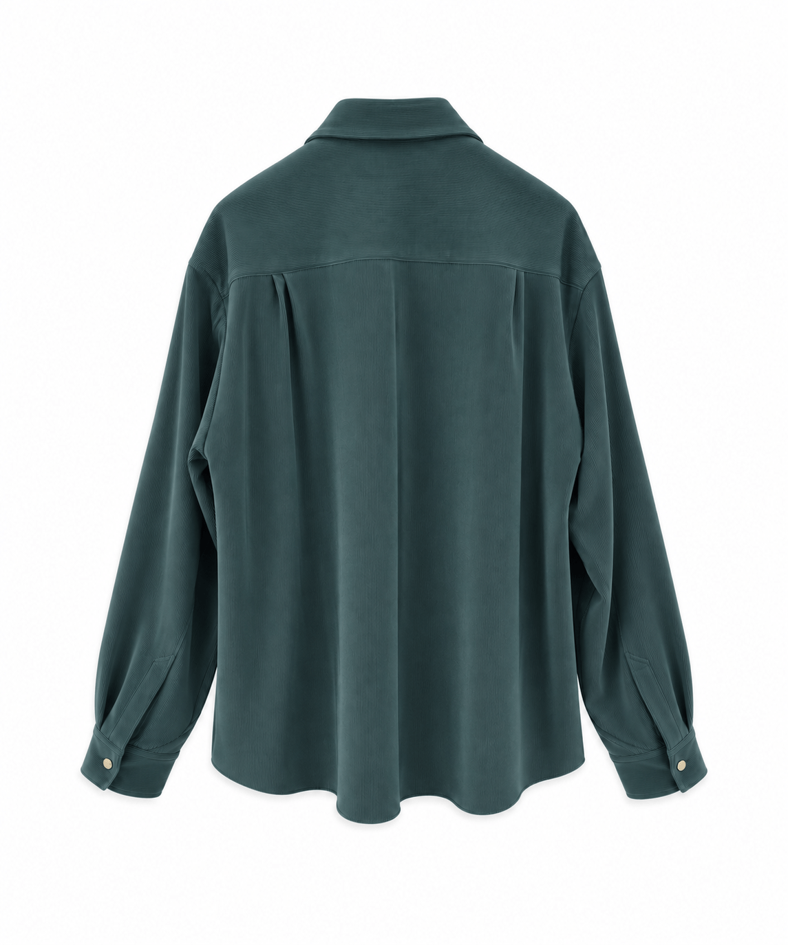 別注 Cord Pique Chin Tab Long Sleeve Shirt CULLNI