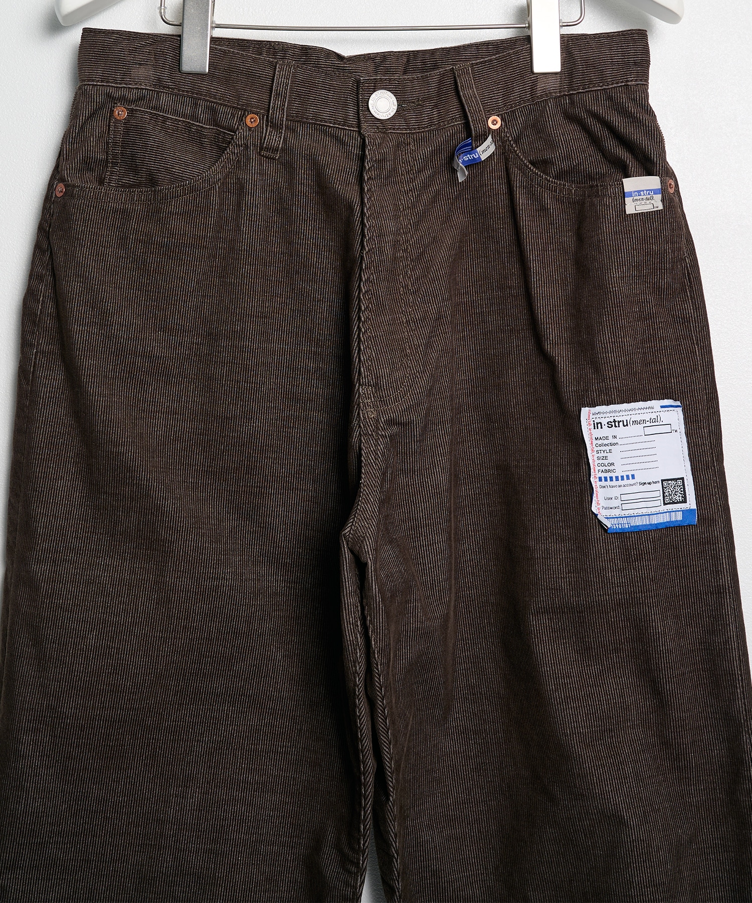 CORDUROY 5PKT BAGGY PANTS in・stru(men-tal)