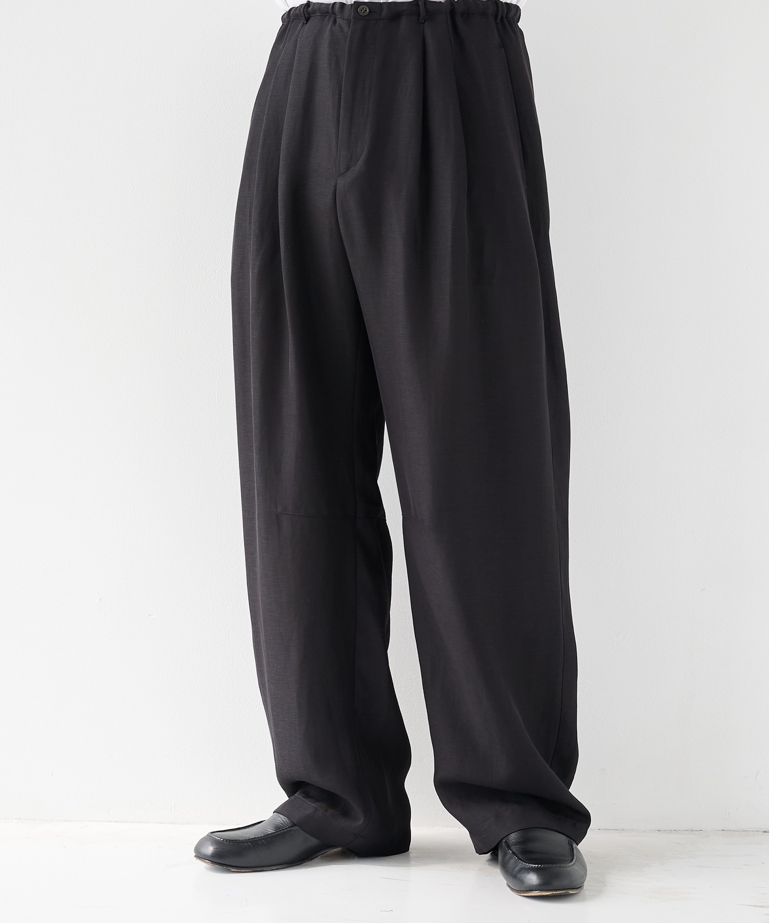 Noseason Linen Wide Pants STUDIOUS
