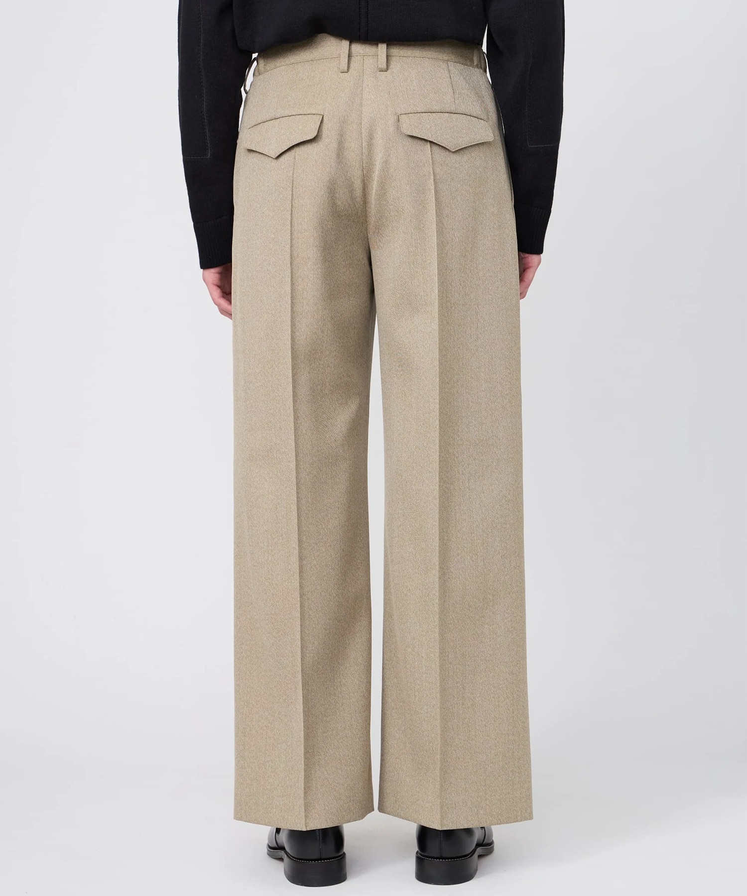 ONE-TUCK BAGGY TROUSERS IRENISA
