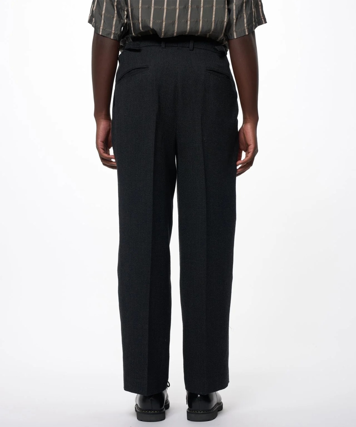 SINGLE PLEAT WIDE TROUSERS MARKAWARE/marka