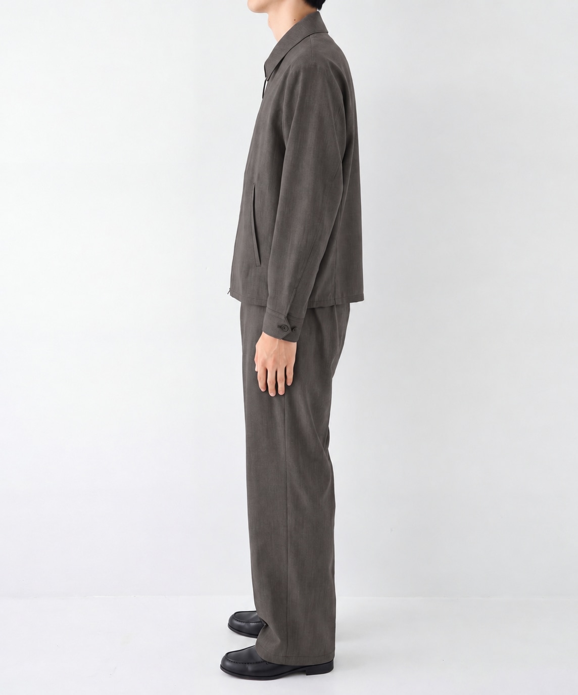 Wool Smart Straight Slacks STUDIOUS