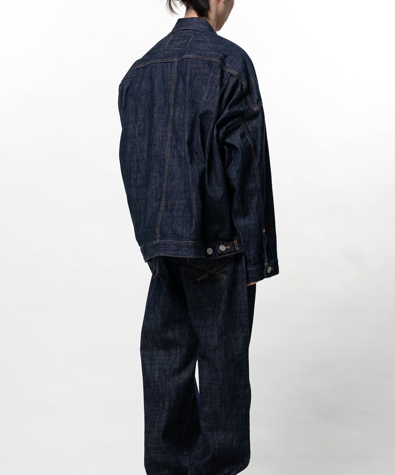 ONE WASHED SELVAGE DENIM JACKET in・stru(men-tal)