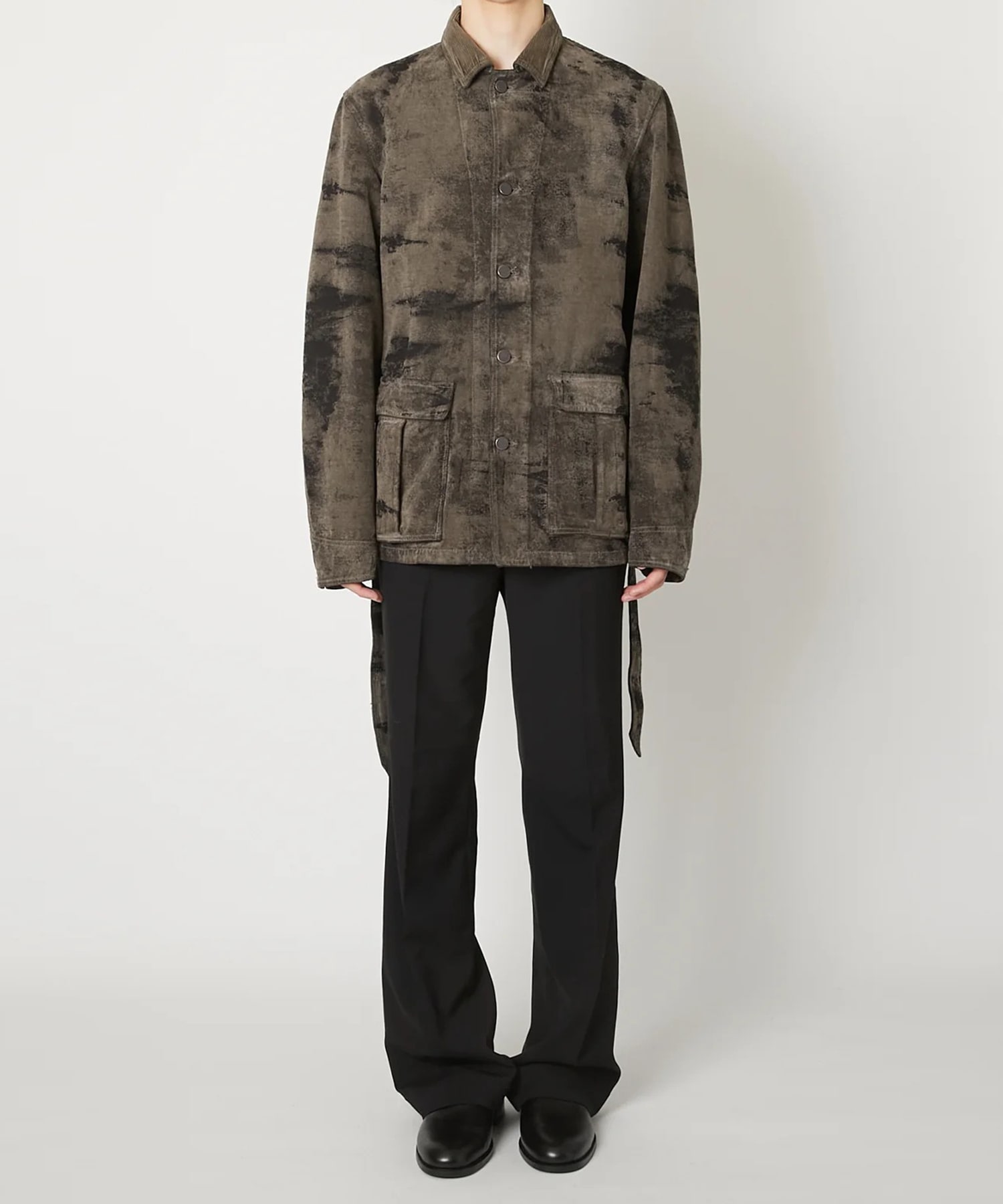 MOLE JACQUARD DENIM BLOUSON TAAKK