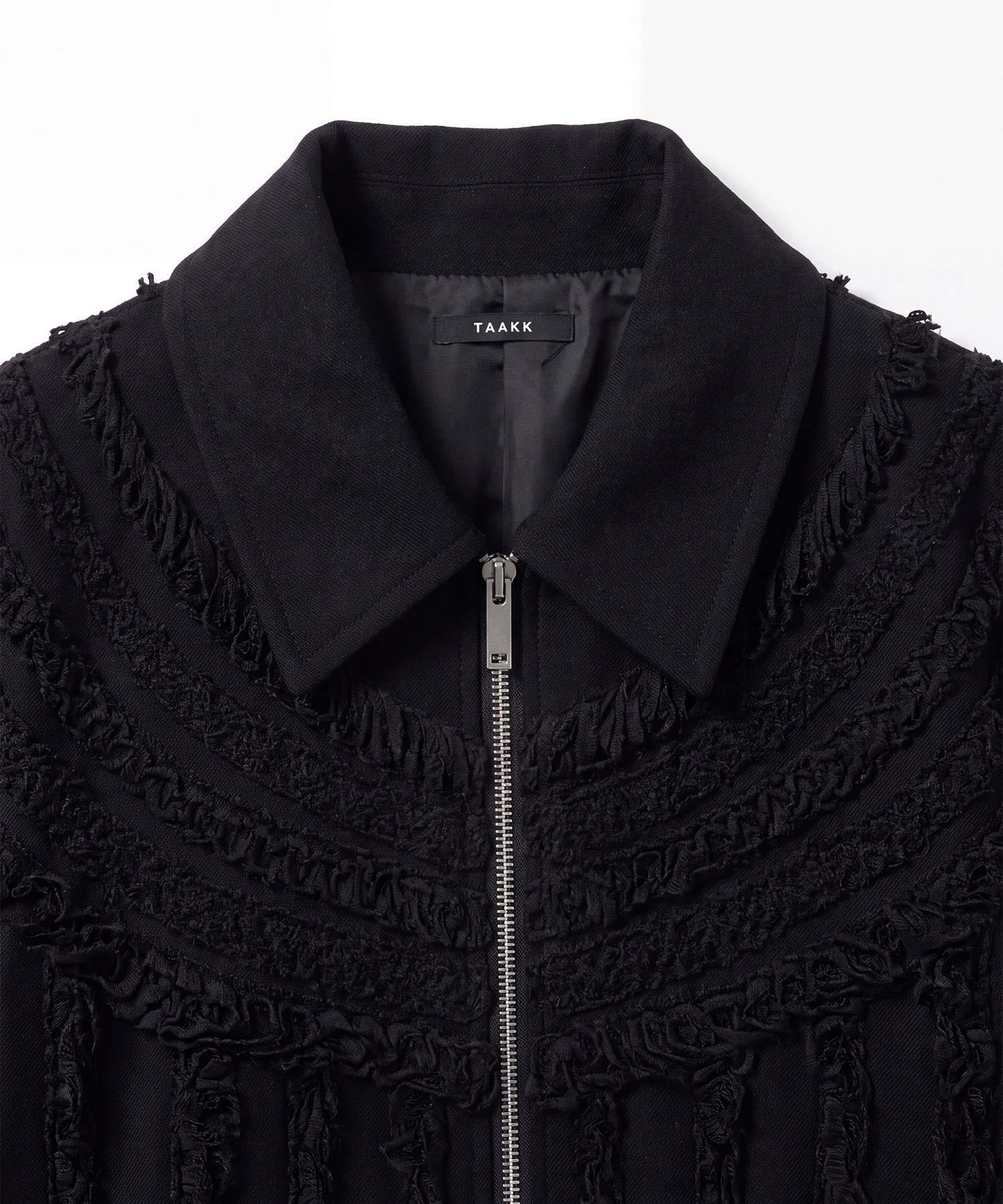 WOOL ZIP BLOUSON TAAKK