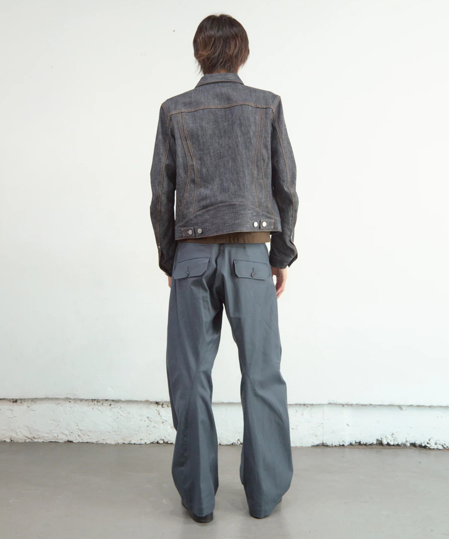 DENIM TRUCKER JACKET NVRFRGT