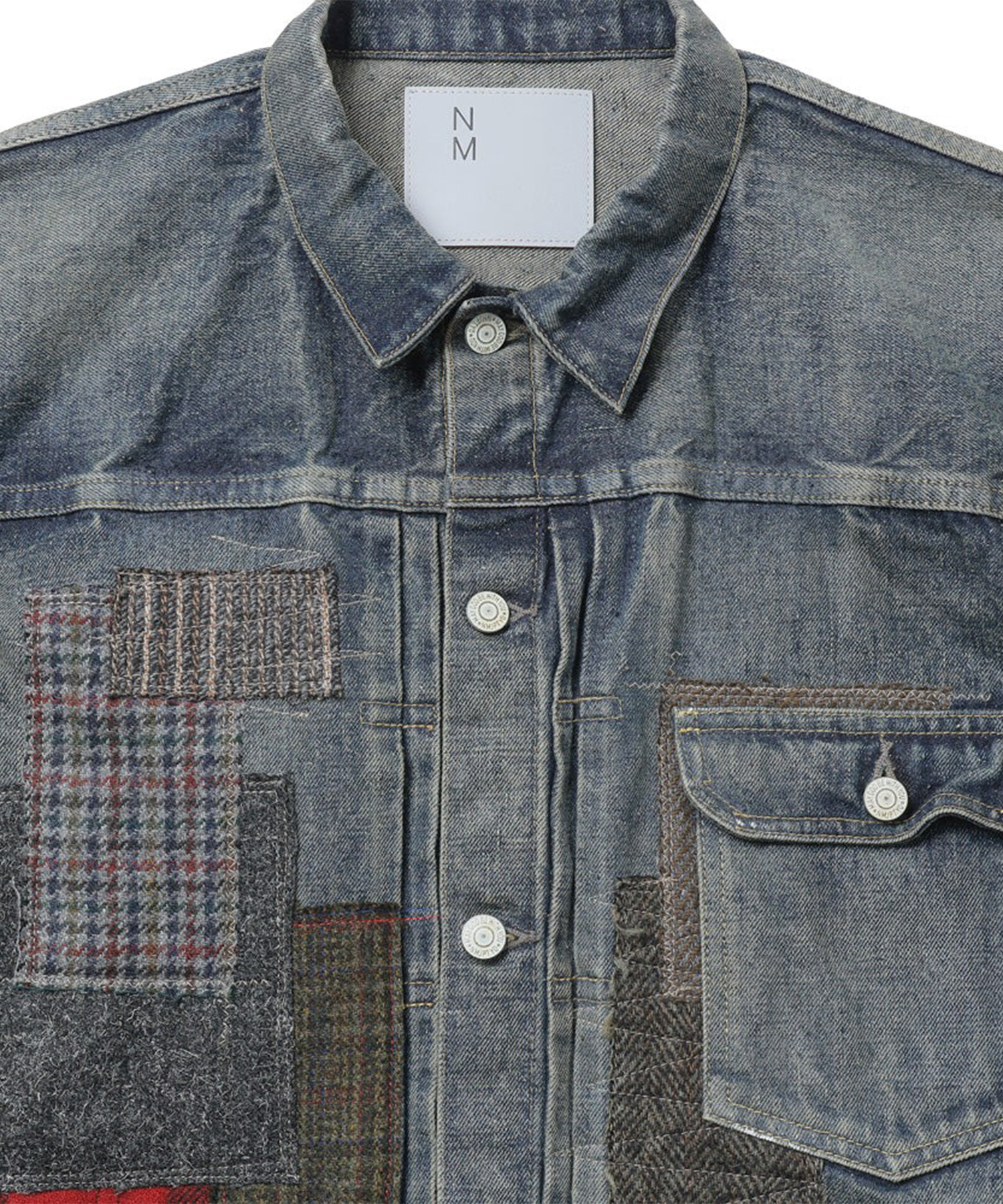 綿デニム×多素材MIX NEW MANUALカスタマイズ JUNYA WATANABE MAN
