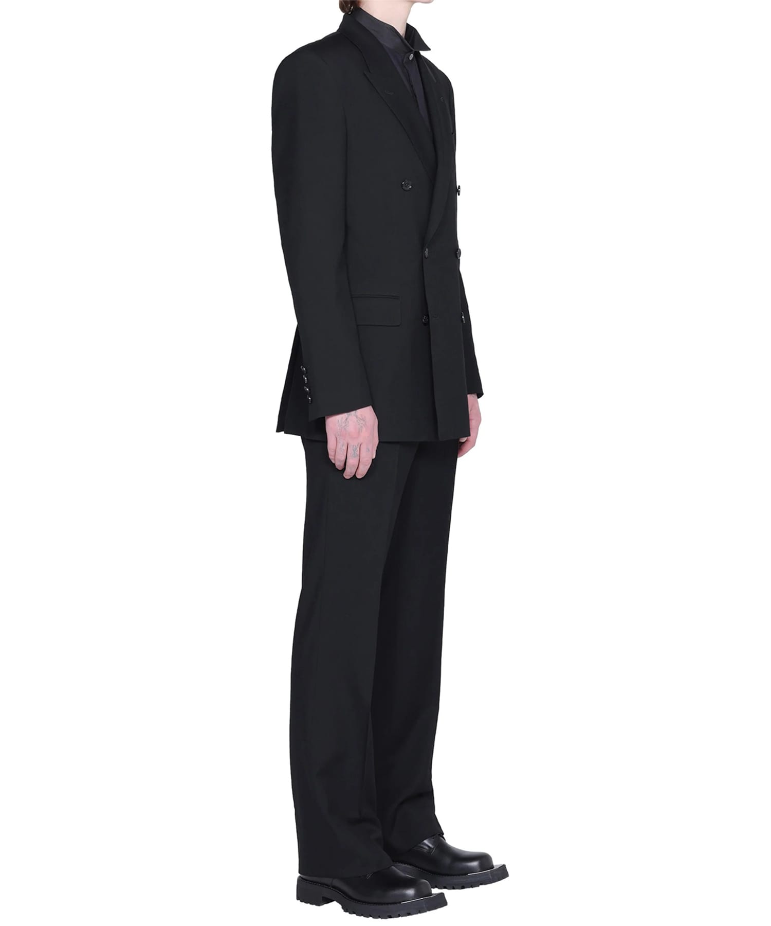 WOOL DOUBLE BREASTED JACKET JOHN LAWRENCE SULLIVAN