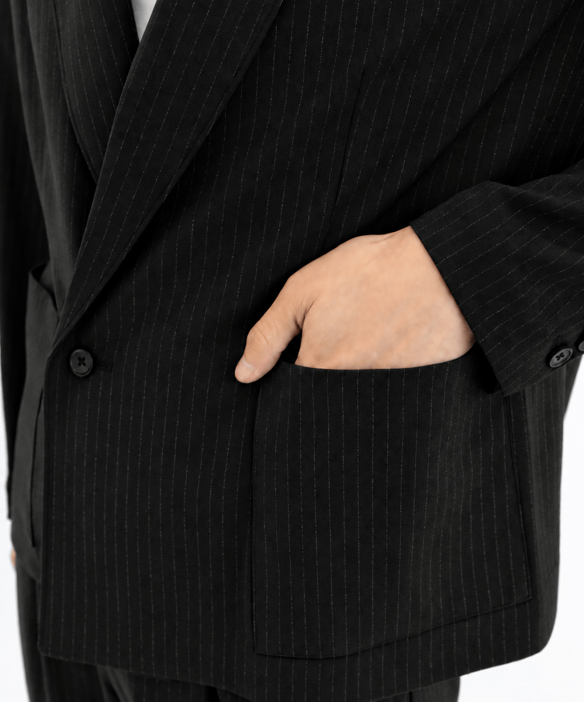 Stripe Amunzen semi-Jacket STUDIOUS