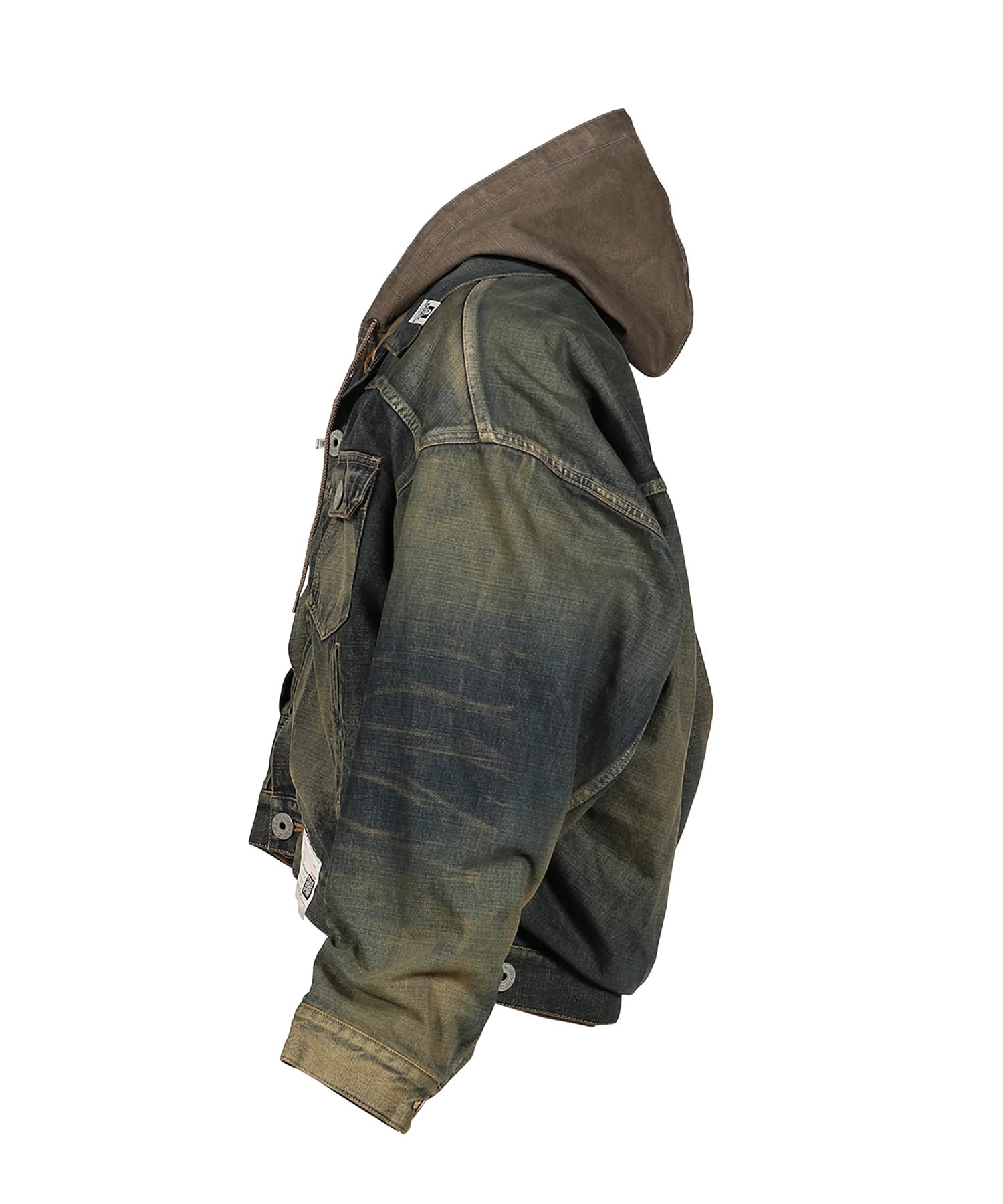 LAYERED DENIM JACKET Maison MIHARA YASUHIRO