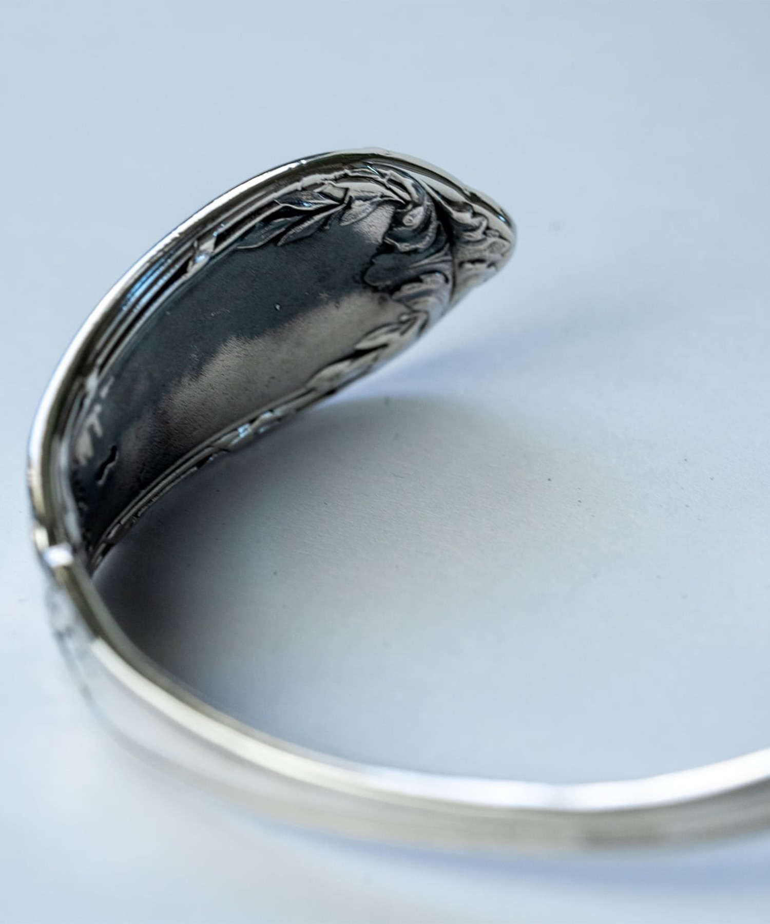 BN-032 Antique fork bangle WAKAN SILVER SMITH