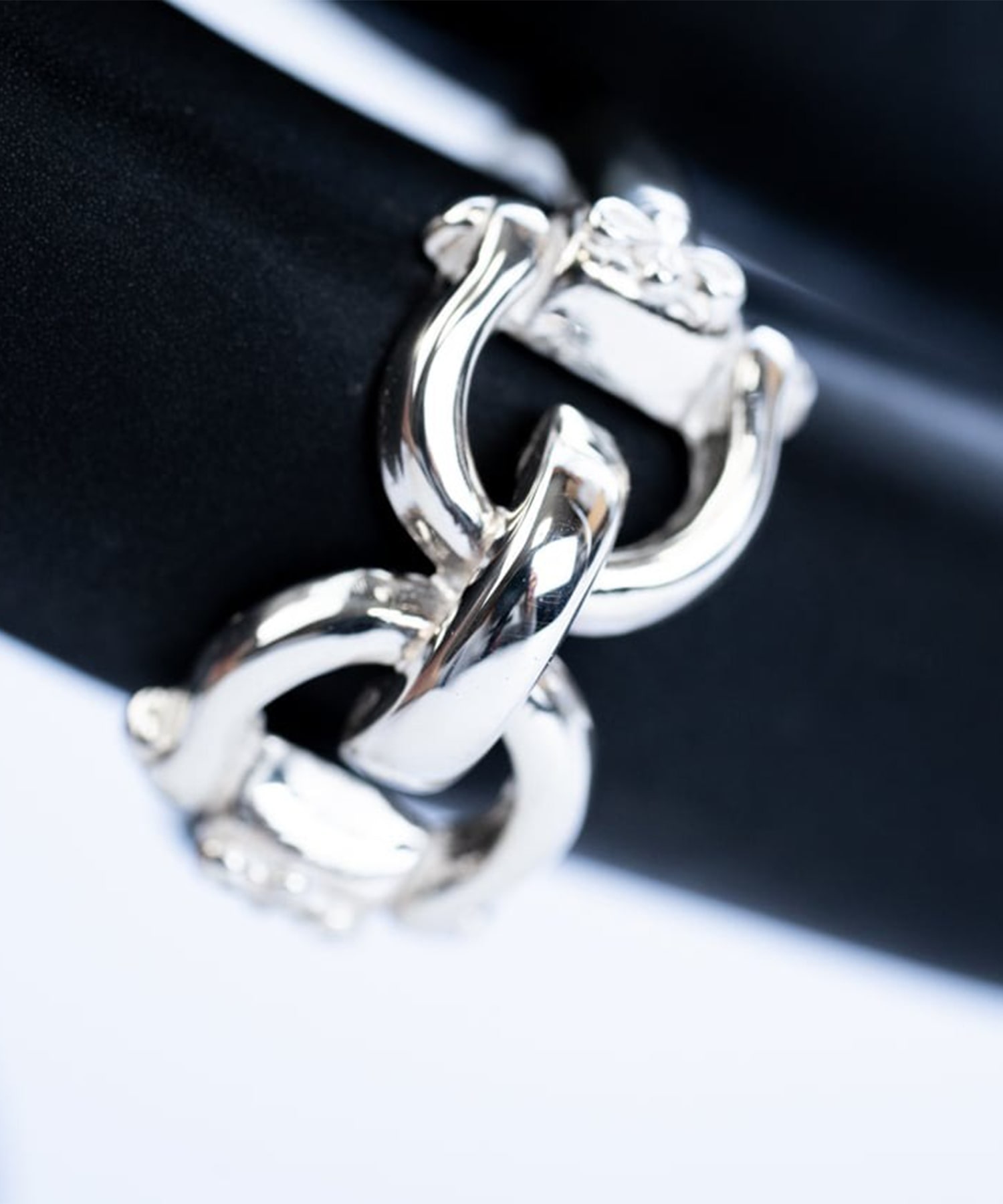 R-086 Horse bit ring WAKAN SILVER SMITH