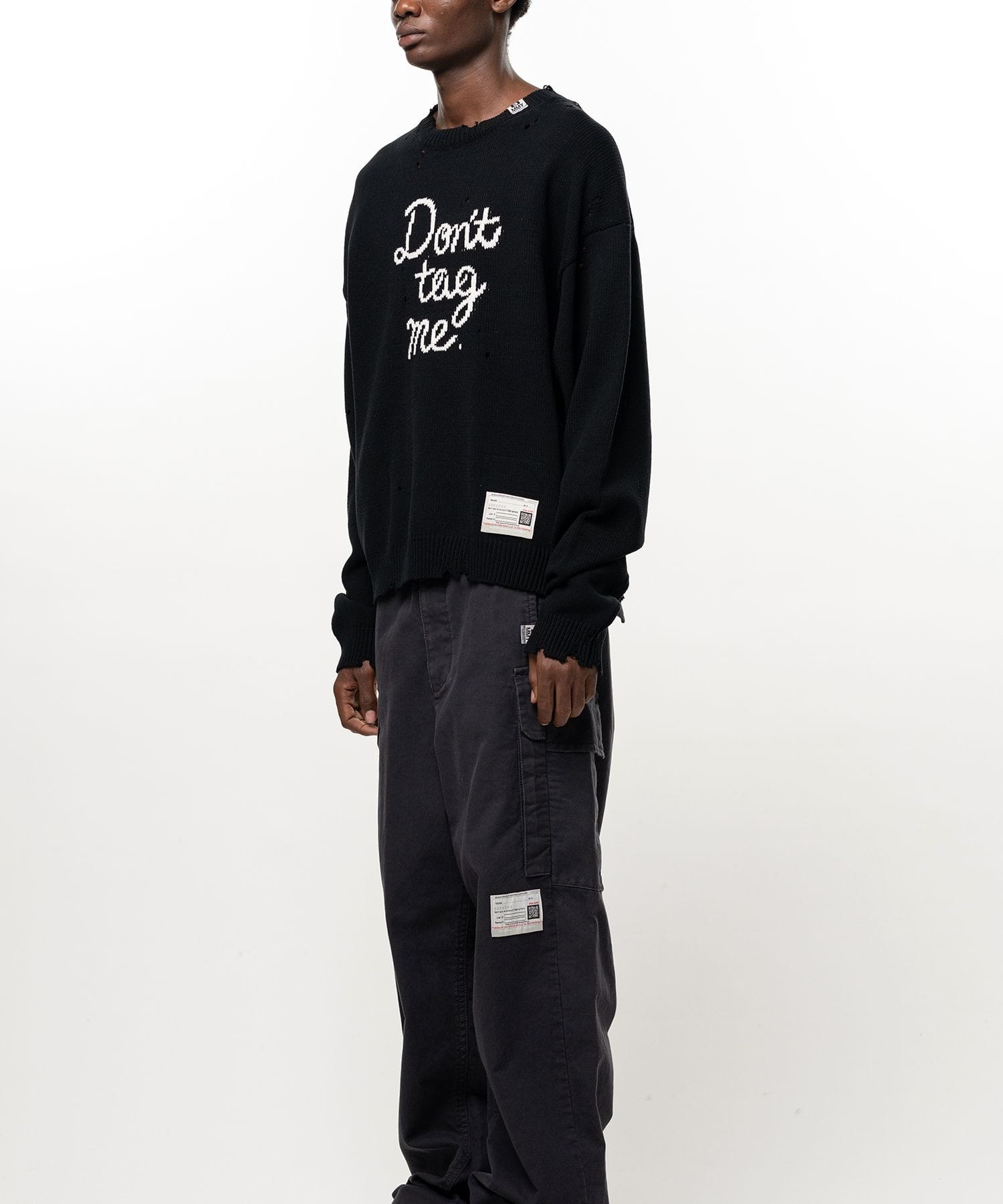 LETTERED KNIT PULLOVER Maison MIHARA YASUHIRO