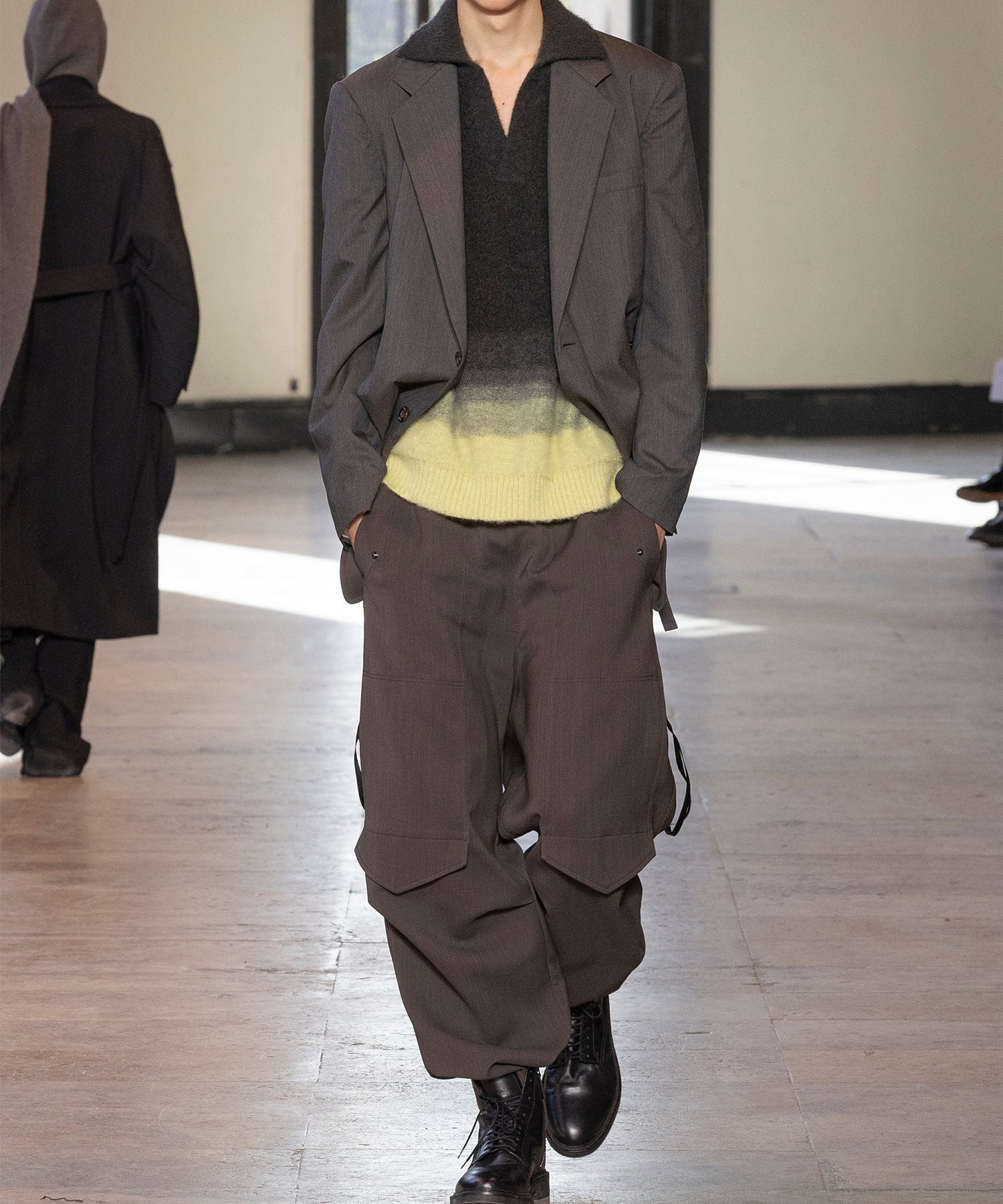 Gradation Polo Knit UJOH HOMME