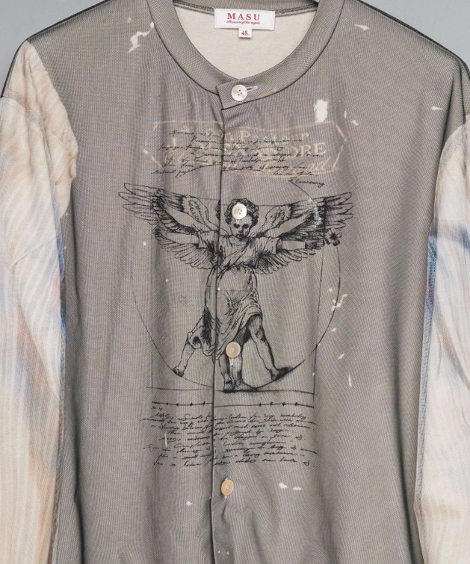 ANGEL DIAGRAM LAYERED CARDIGAN MASU