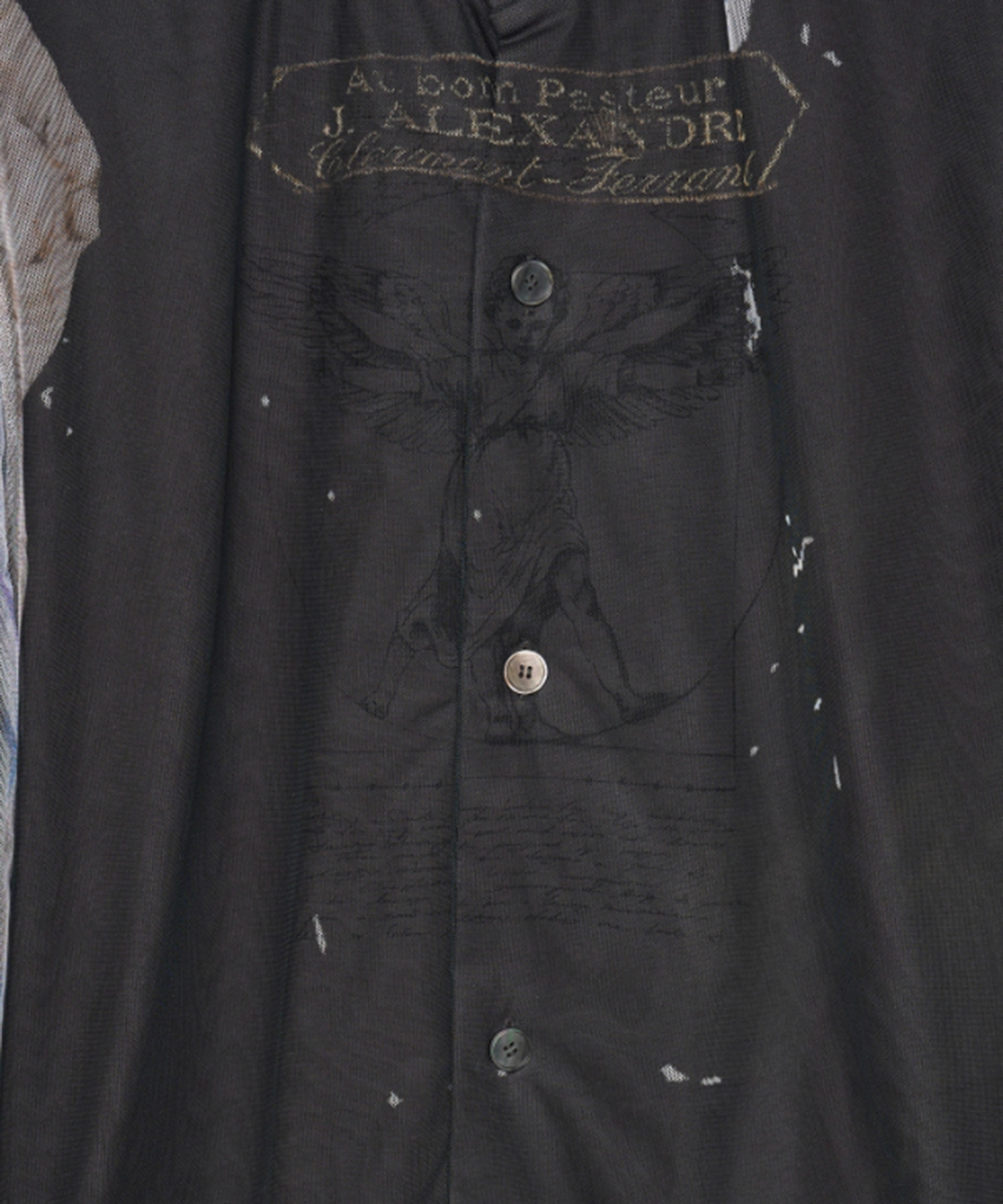 ANGEL DIAGRAM LAYERED CARDIGAN MASU