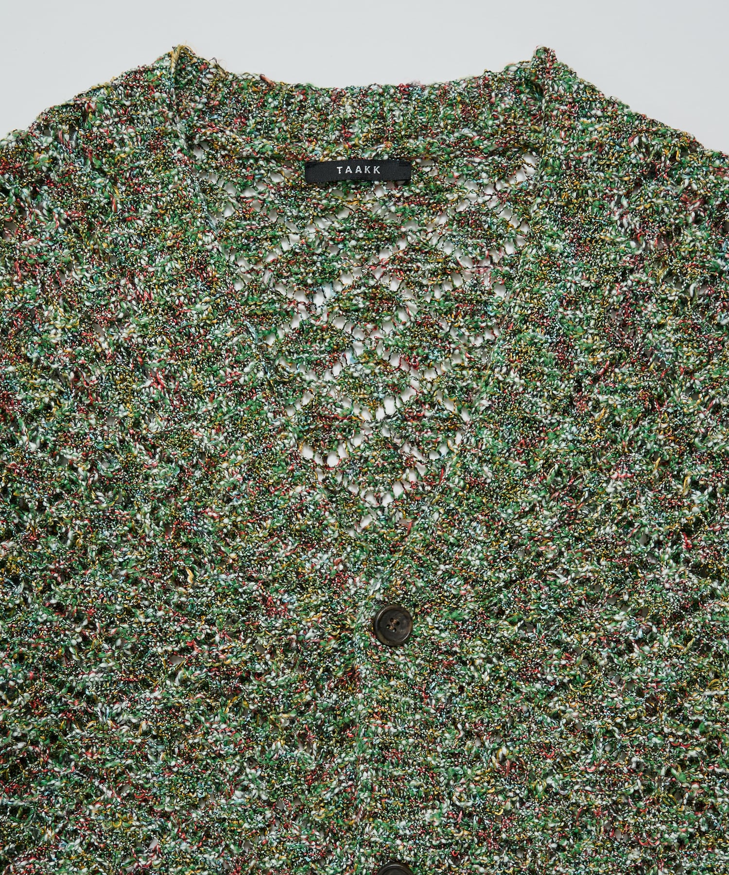 MULTI-COLORED KNIT CARDIGAN TAAKK