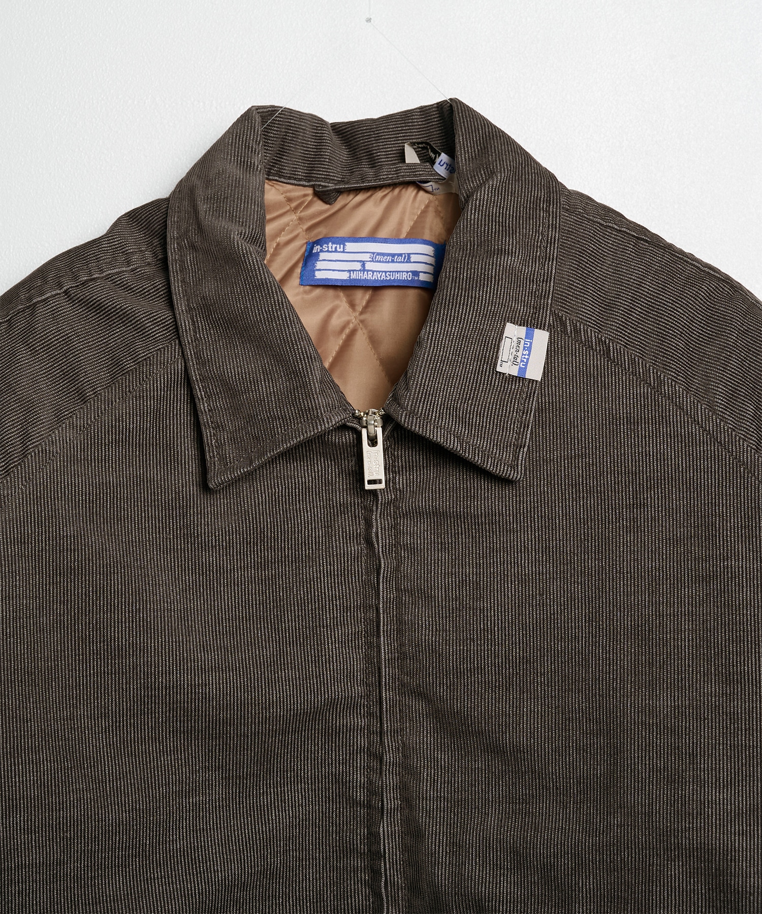 CORDUROY ZIP BLOUSON in・stru(men-tal)