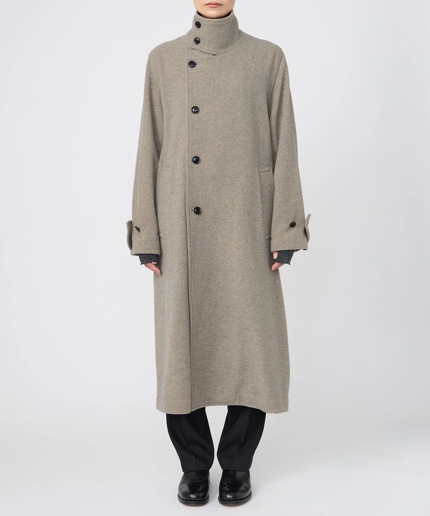 STAND-COLLAR COAT IRENISA