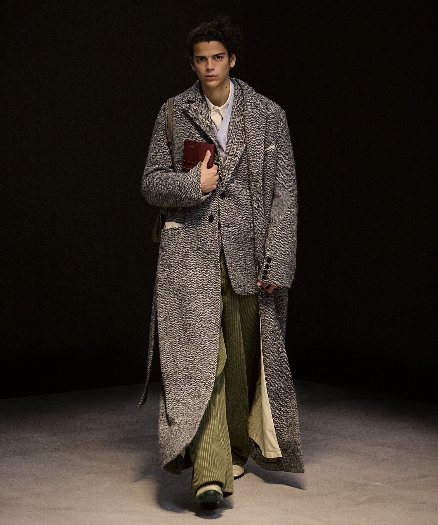 LUCKY CLOVER CHESTERFIELD COAT MASU
