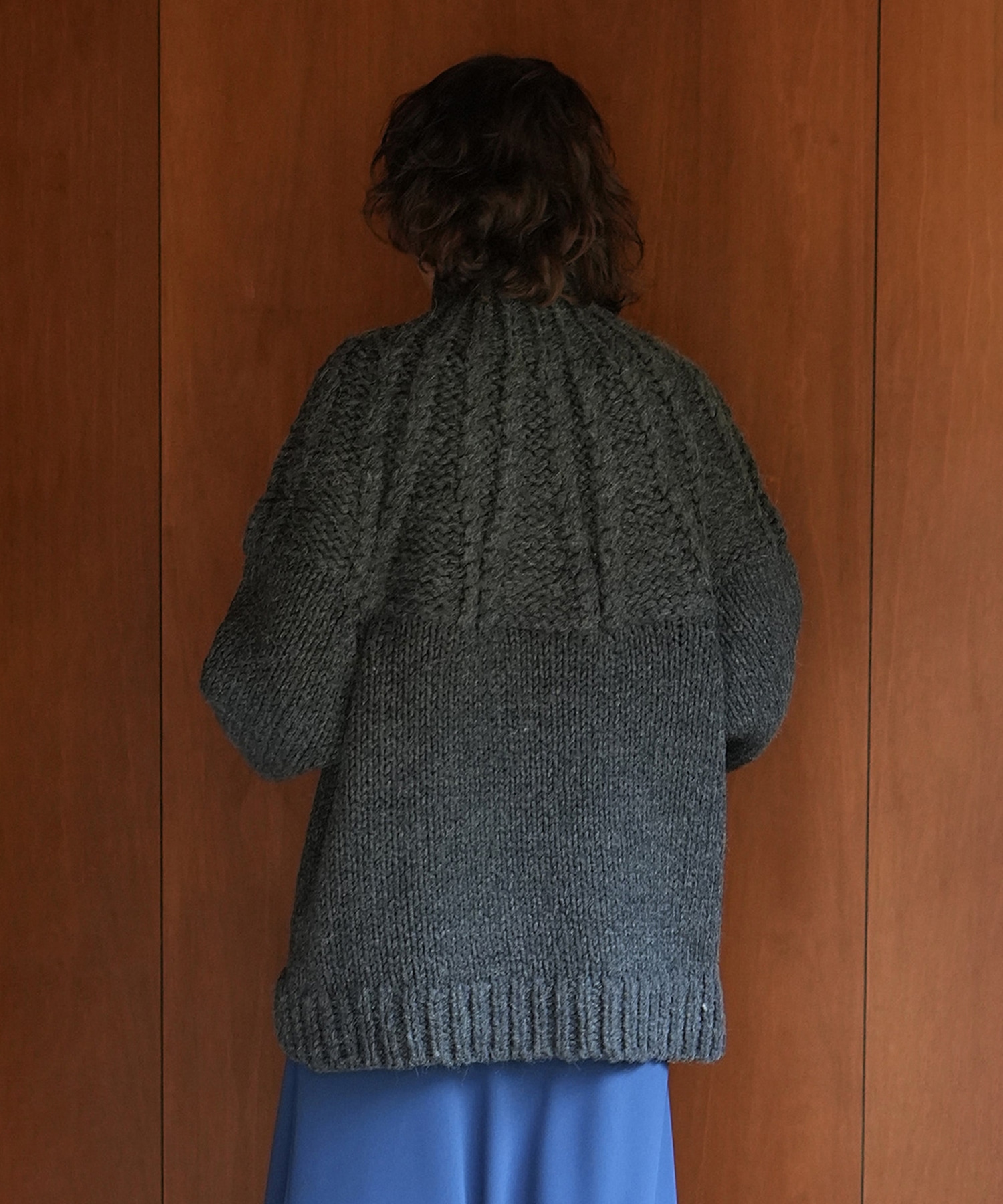 CHUNKY CABLE HAND KNIT TOPS CLANE