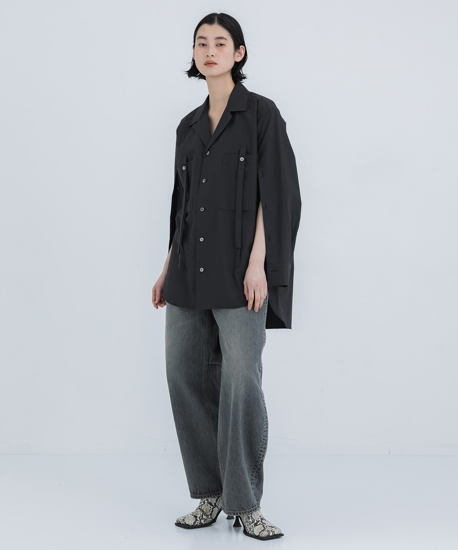 Pocket Belt Shirt UJOH