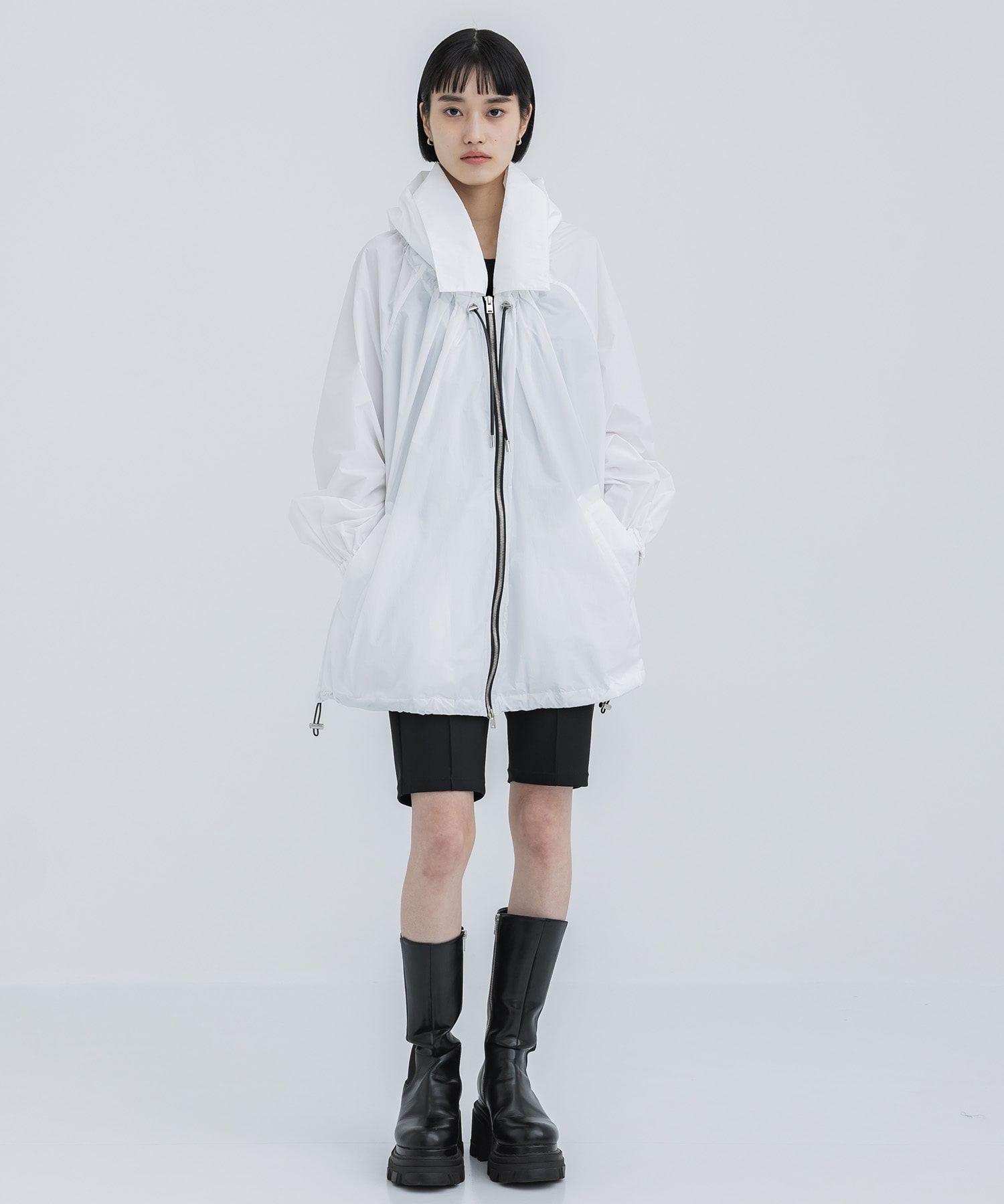NYLON HOODIE BLOUSON CINOH