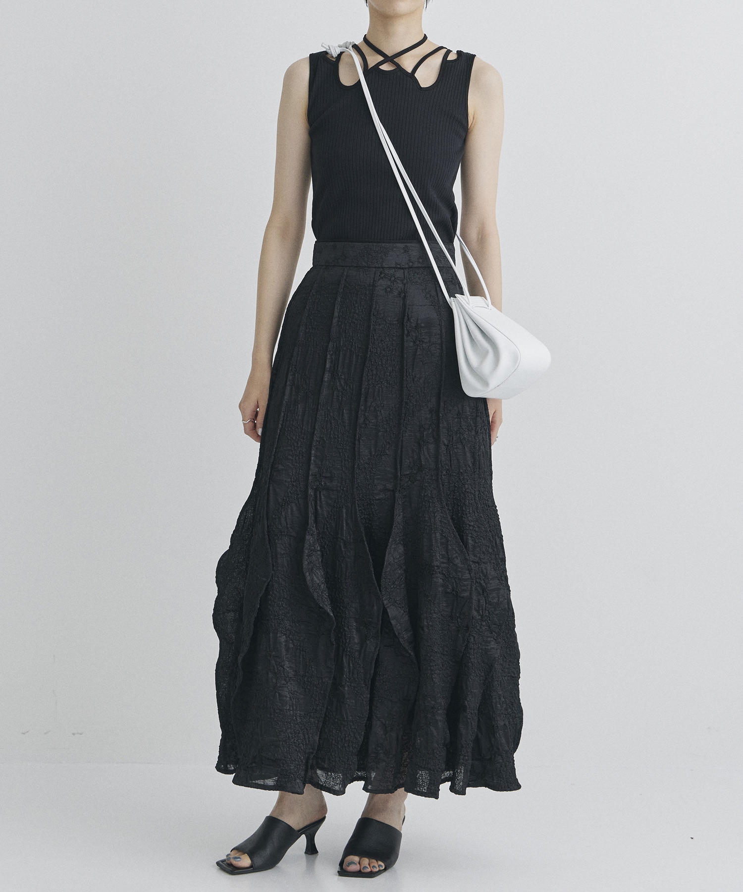 別注レザー巾着BAG COURTNEY ORLA