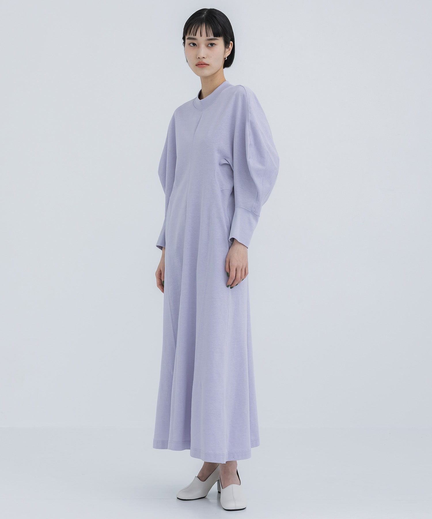 Cotton Jersey Dress Mame Kurogouchi