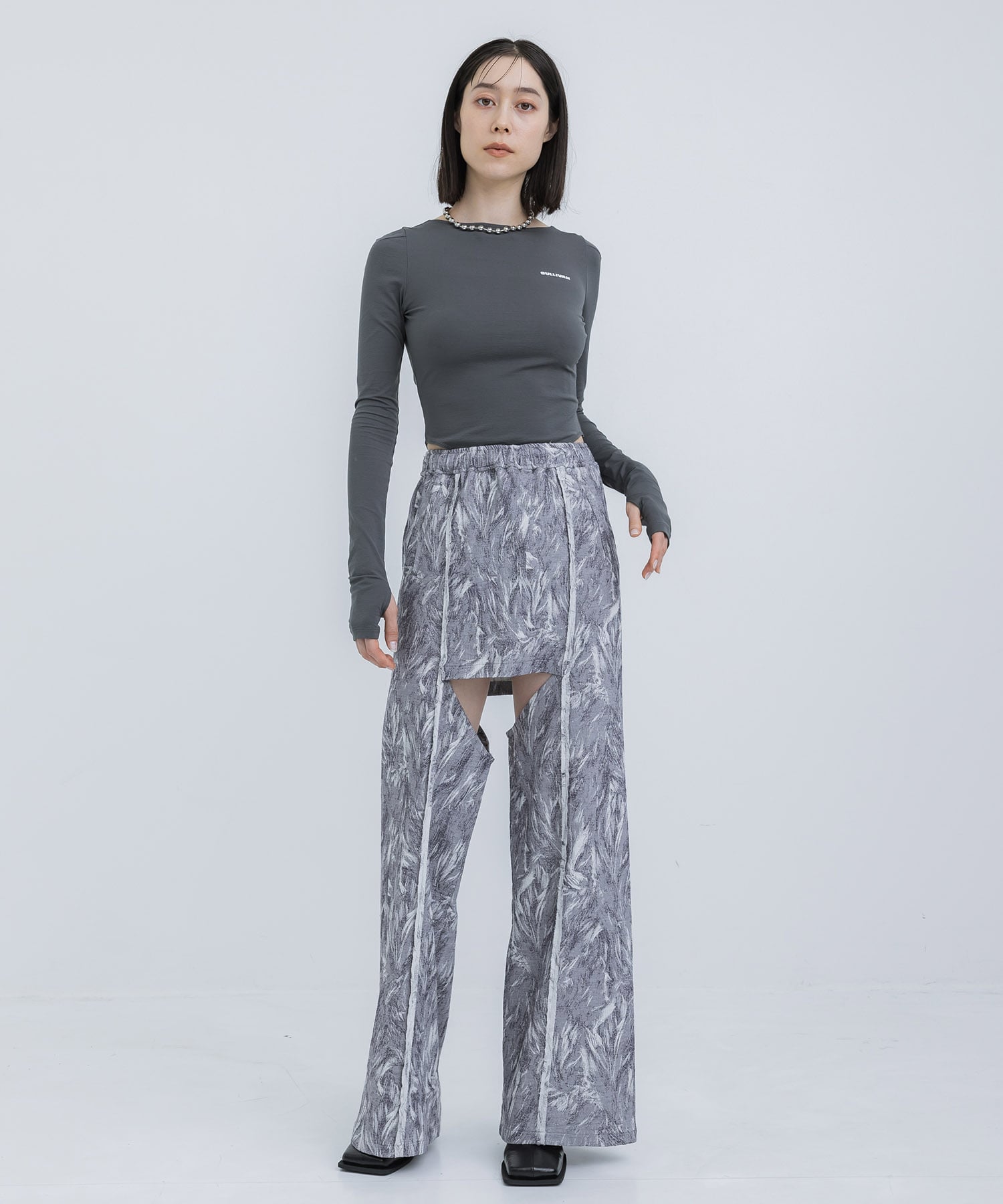 STRETCH JACQUARD DOCKING PANTS JOHN LAWRENCE SULLIVAN