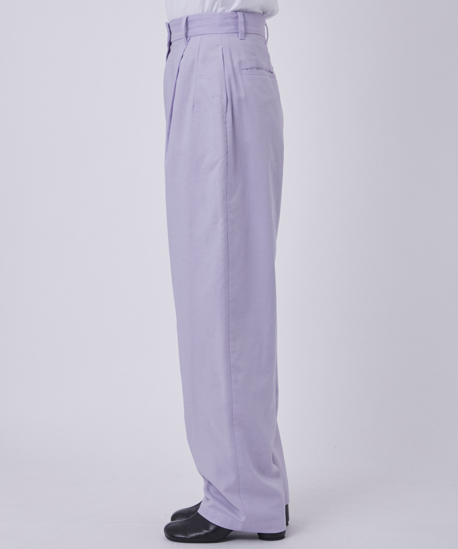 CURVE LINE PANTS CLANE