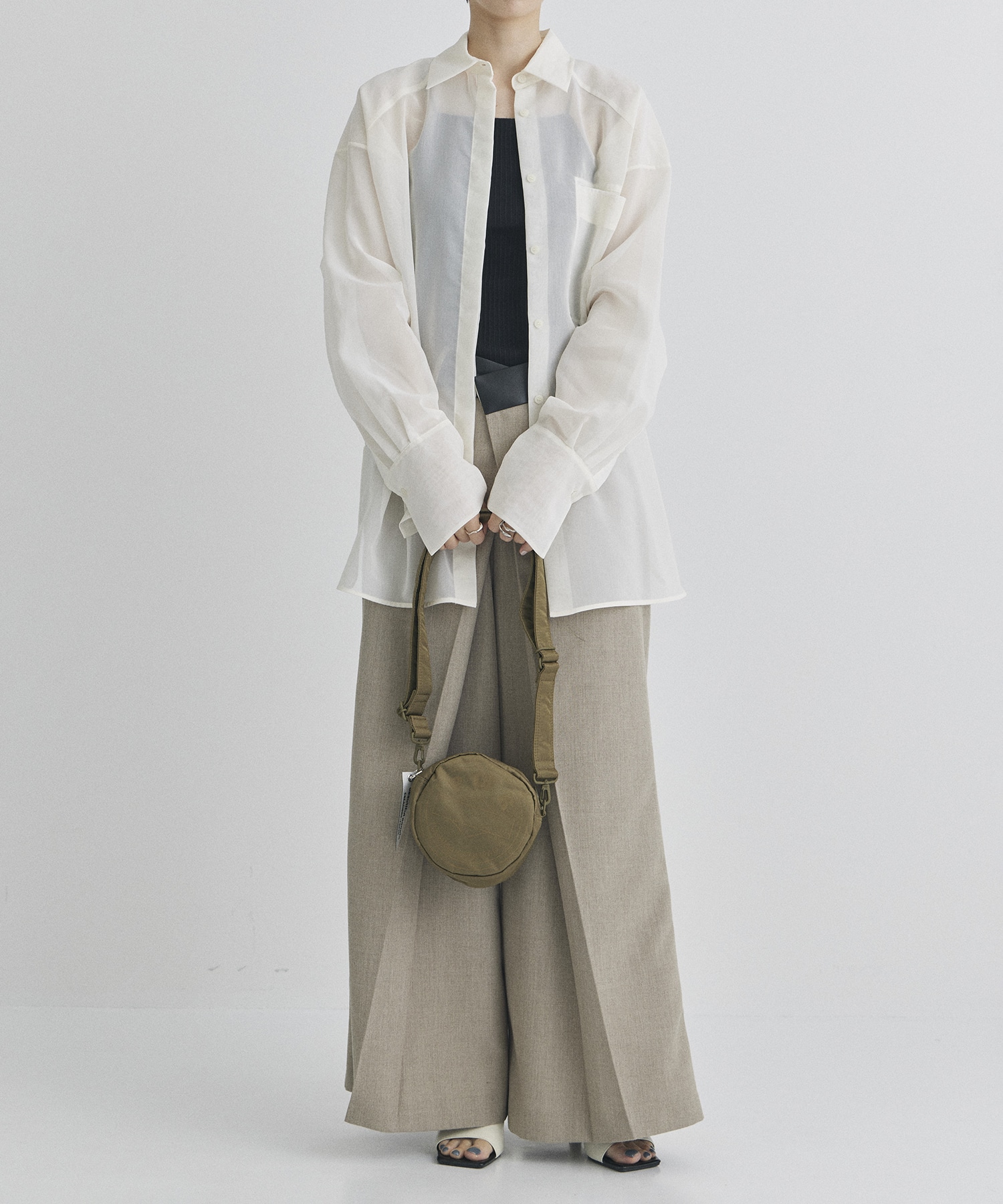 POTRxbp shoulder bag in nylon twill beautiful people