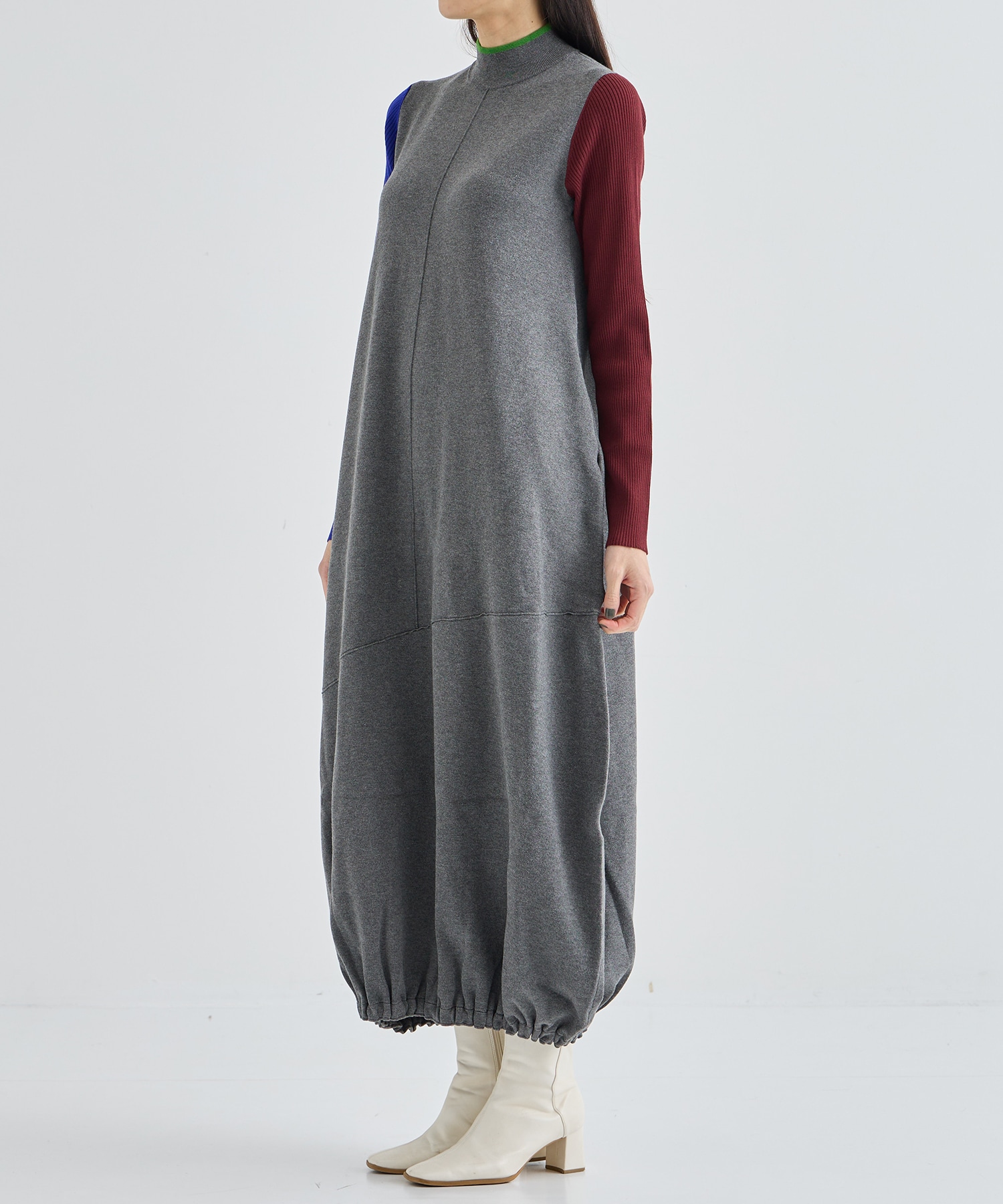 TRI-COLLOR COCOON KNIT OP UN3D.