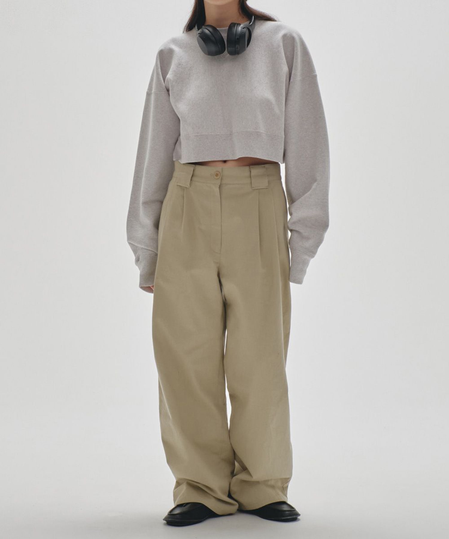 Cropped Sweat Pullover TODAYFUL