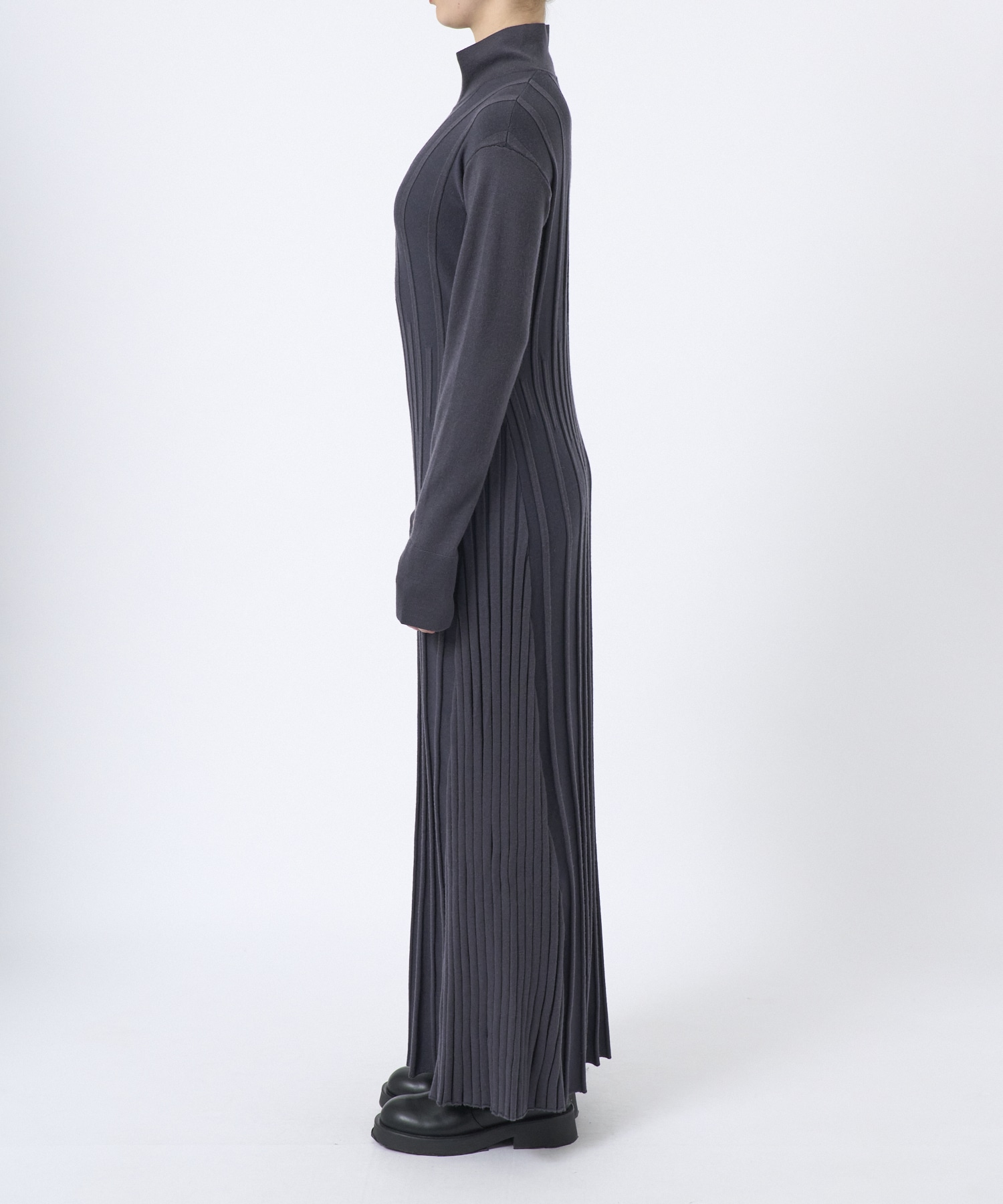 別注ZIP KNIT DRESS CINOH